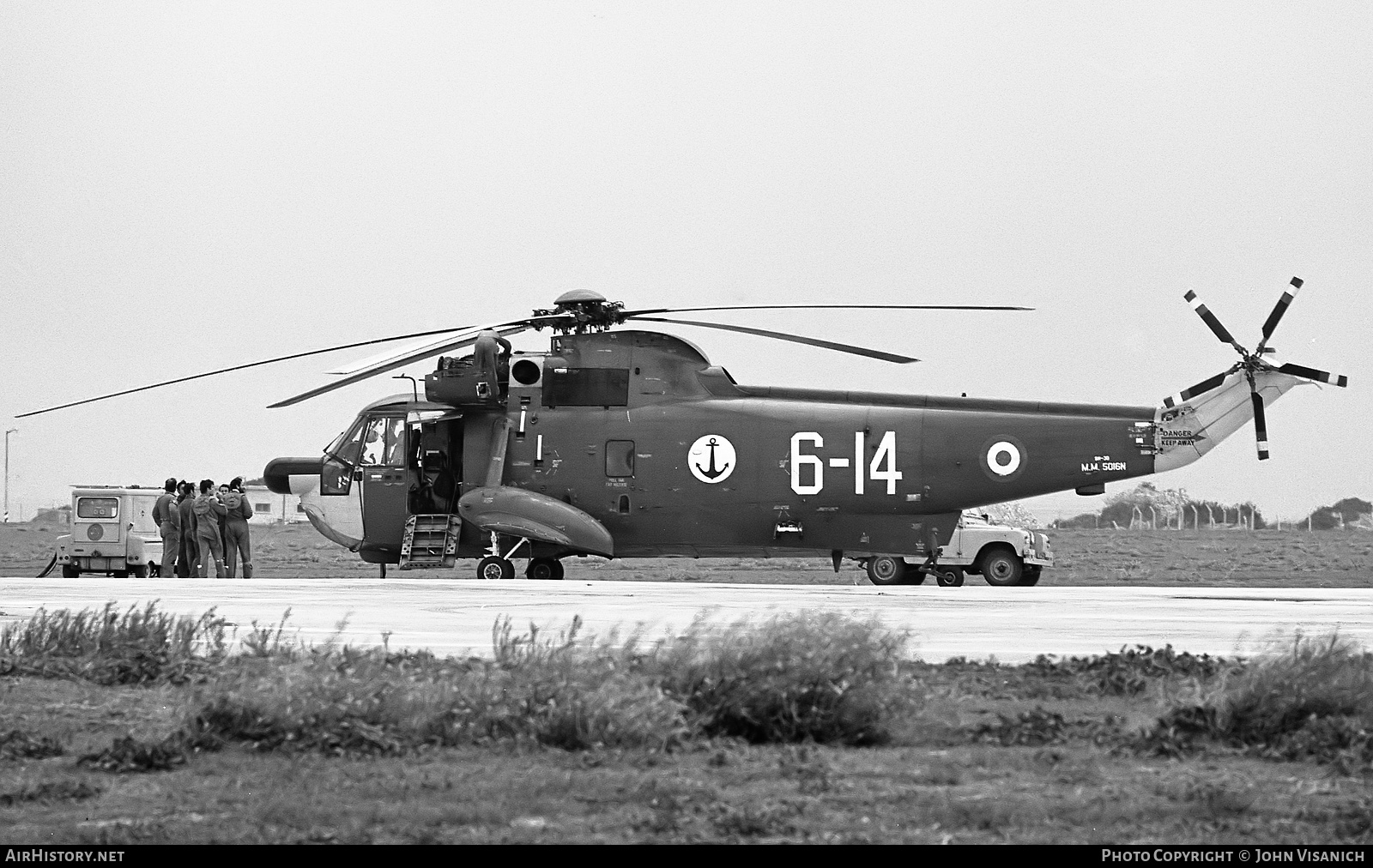 Aircraft Photo of MM5016N | Agusta SH-3D Sea King (AS-61) | Italy - Navy | AirHistory.net #388651
