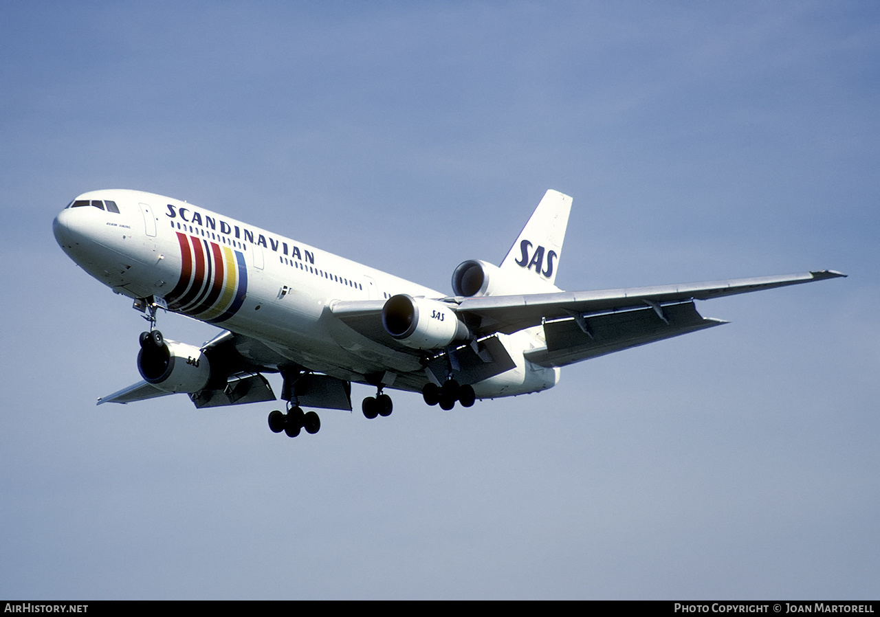 Aircraft Photo of SE-DFH | McDonnell Douglas DC-10-30 | Scandinavian Airlines - SAS | AirHistory.net #388664