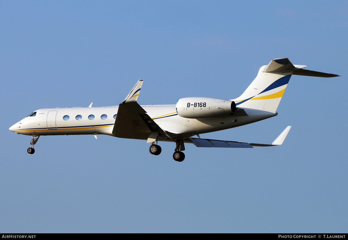 Aircraft Photo of B-8168 | Gulfstream Aerospace G-V-SP Gulfstream G550 | AirHistory.net #388665