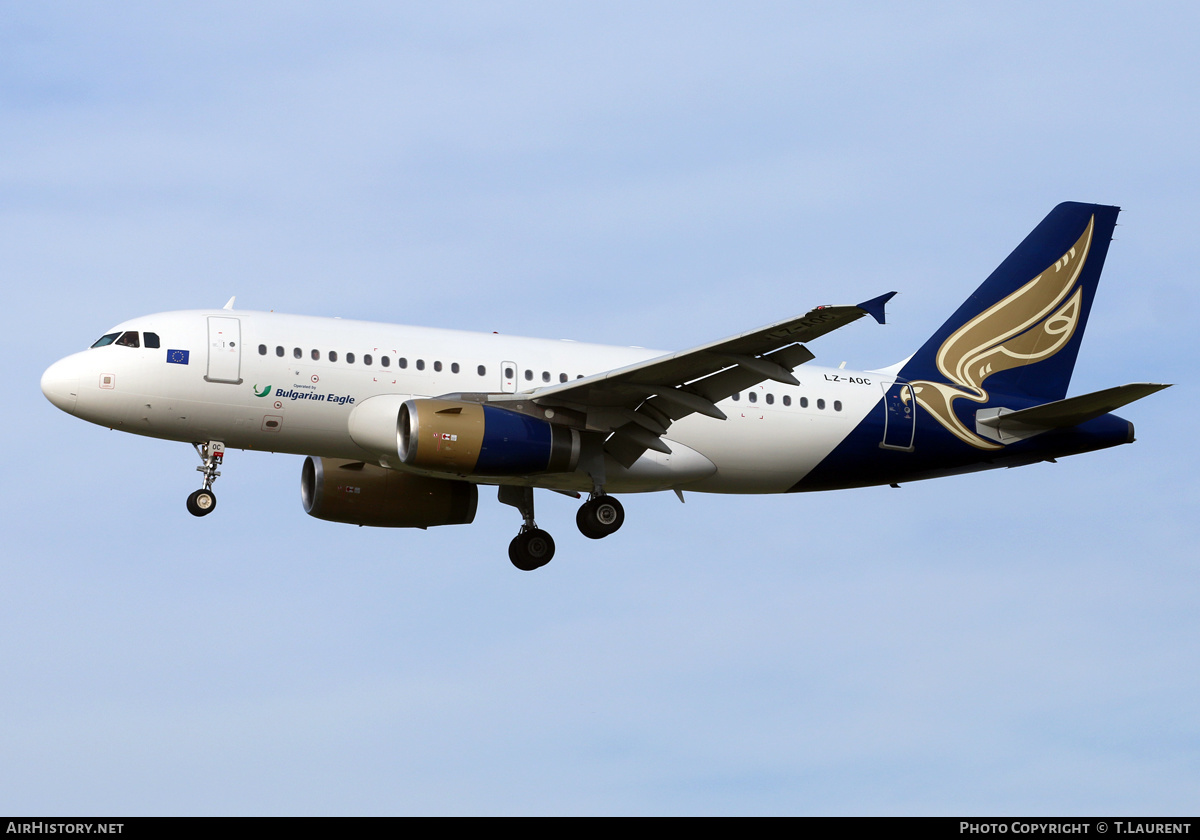 Aircraft Photo of LZ-AOC | Airbus A319-132 | Bulgarian Eagle | AirHistory.net #388671
