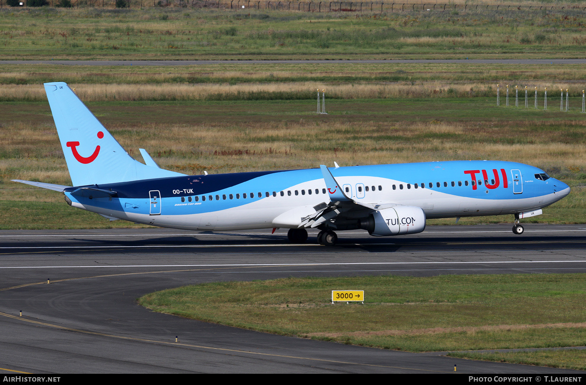 Aircraft Photo of OO-TUK | Boeing 737-86J | TUI | AirHistory.net #388686