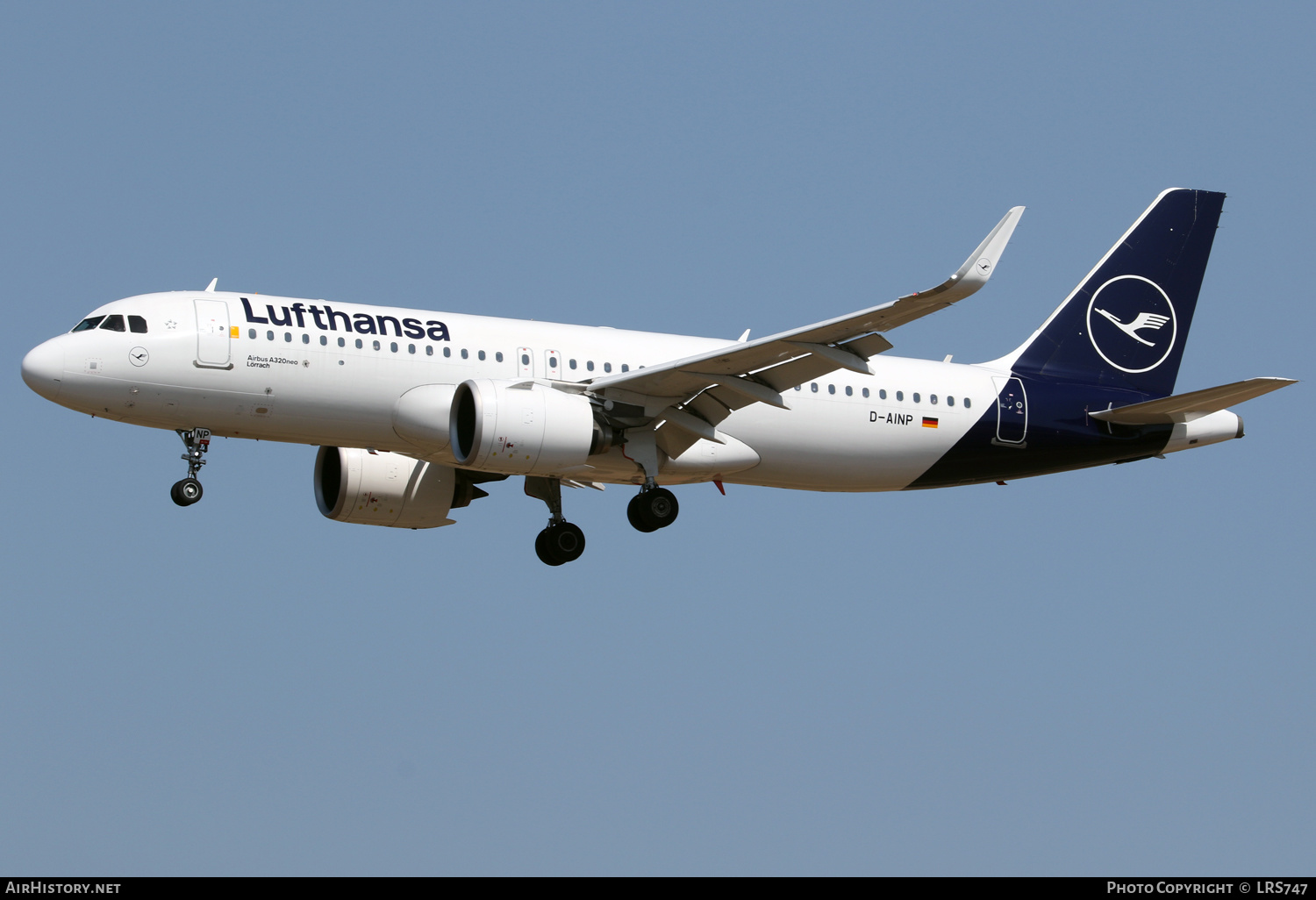 Aircraft Photo of D-AINP | Airbus A320-271N | Lufthansa | AirHistory.net #388695