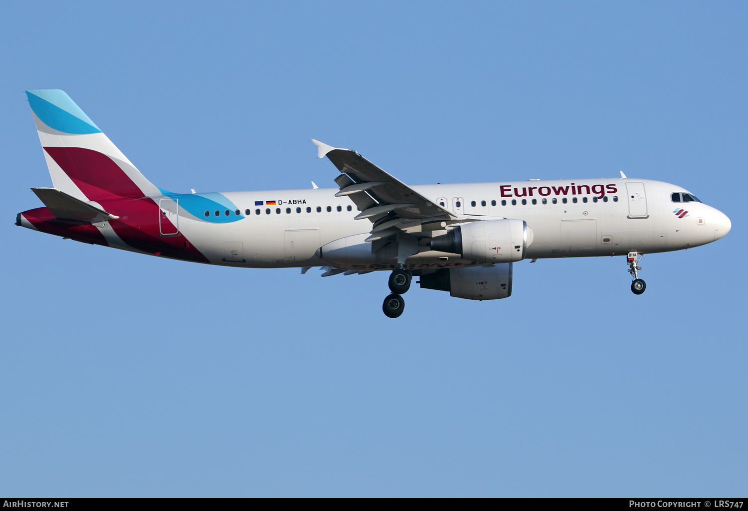 Aircraft Photo of D-ABHA | Airbus A320-214 | Eurowings | AirHistory.net #388697