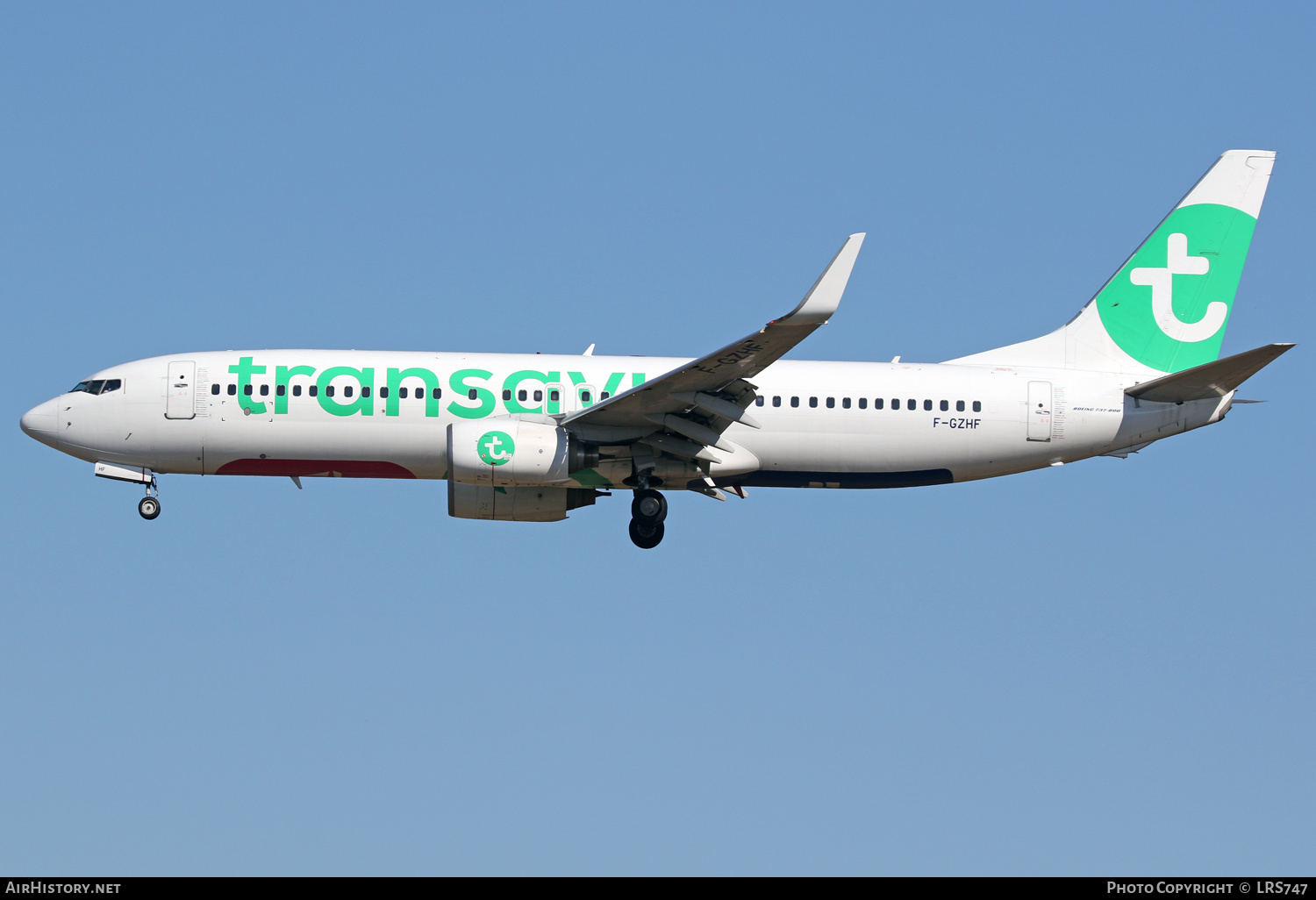 Aircraft Photo of F-GZHF | Boeing 737-8HX | Transavia | AirHistory.net #388706