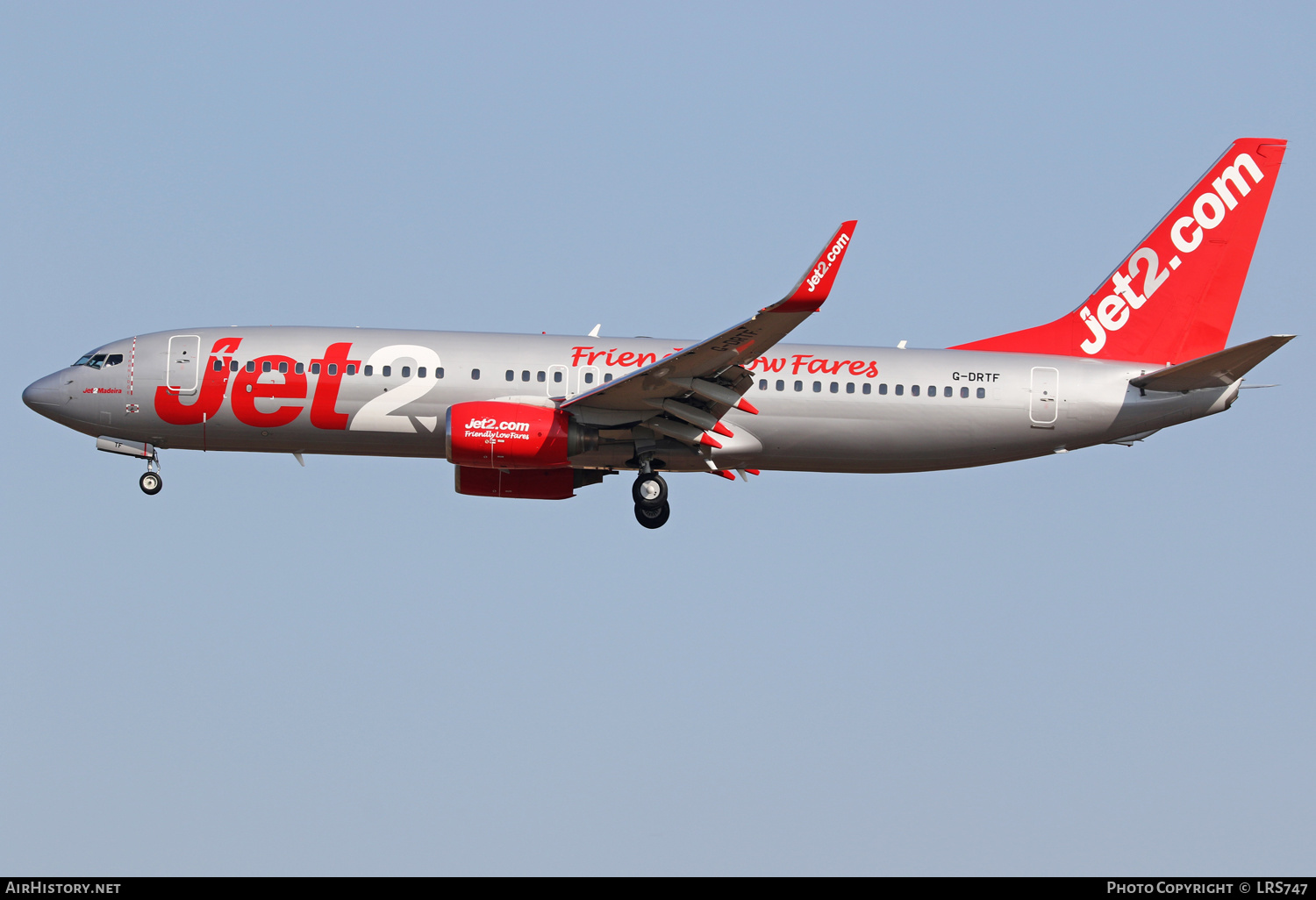 Aircraft Photo of G-DRTF | Boeing 737-85P | Jet2 | AirHistory.net #388708