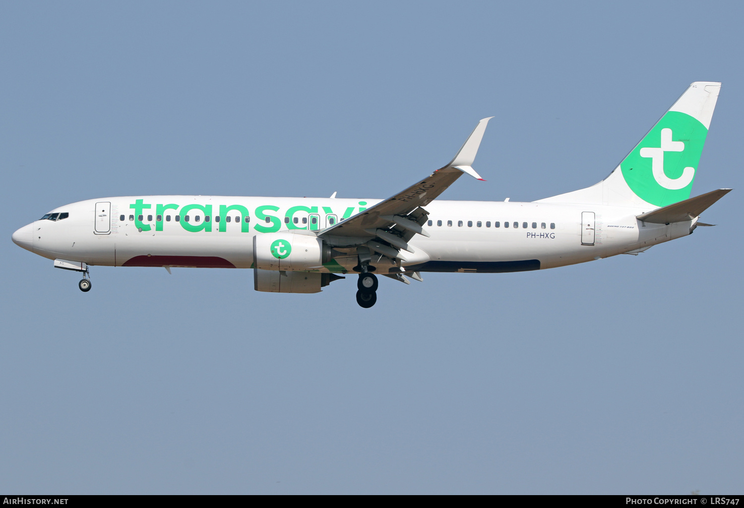 Aircraft Photo of PH-HXG | Boeing 737-800 | Transavia | AirHistory.net #388715