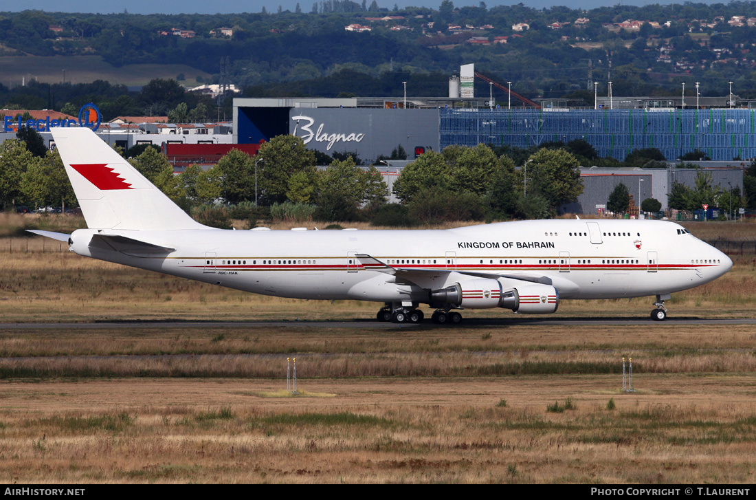Aircraft Photo of A9C-HAK | Boeing 747-4F6 | Bahrain Amiri Flight | AirHistory.net #388719