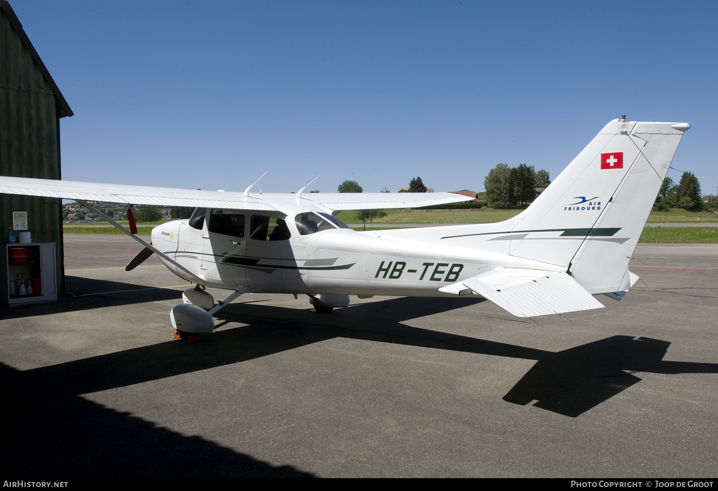 Aircraft Photo of HB-TEB | Cessna 172R Skyhawk | Air Fribourg | AirHistory.net #388720