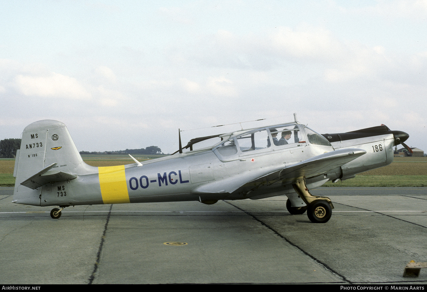 Aircraft Photo of OO-MCL | Morane-Saulnier MS-733 Alcyon | AirHistory.net #388733
