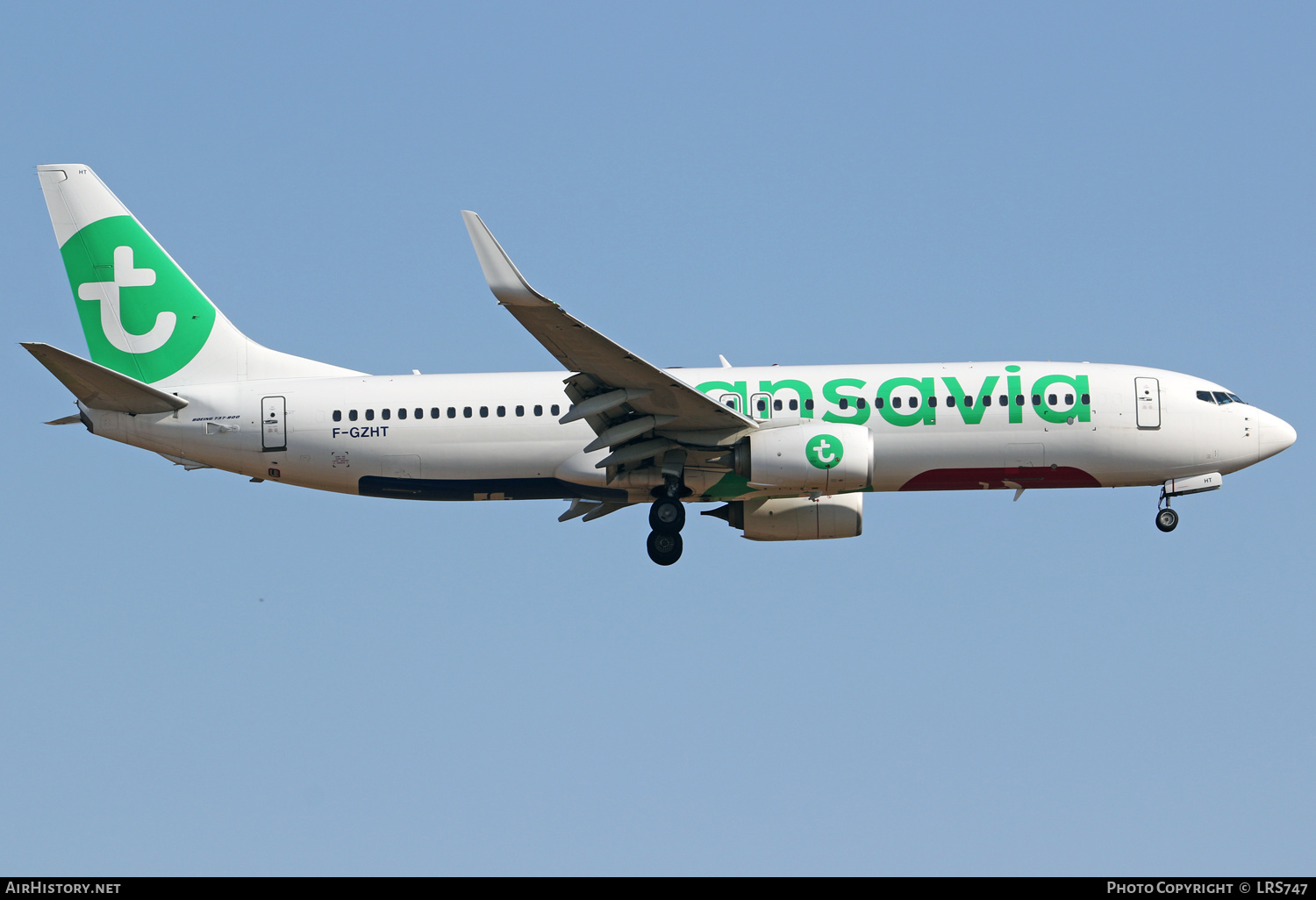 Aircraft Photo of F-GZHT | Boeing 737-8K2 | Transavia | AirHistory.net #388734