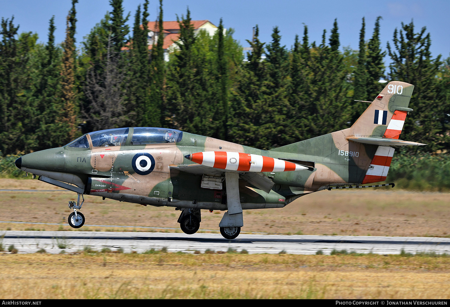 Aircraft Photo of 158910 | North American Rockwell T-2C Buckeye | Greece - Air Force | AirHistory.net #388739