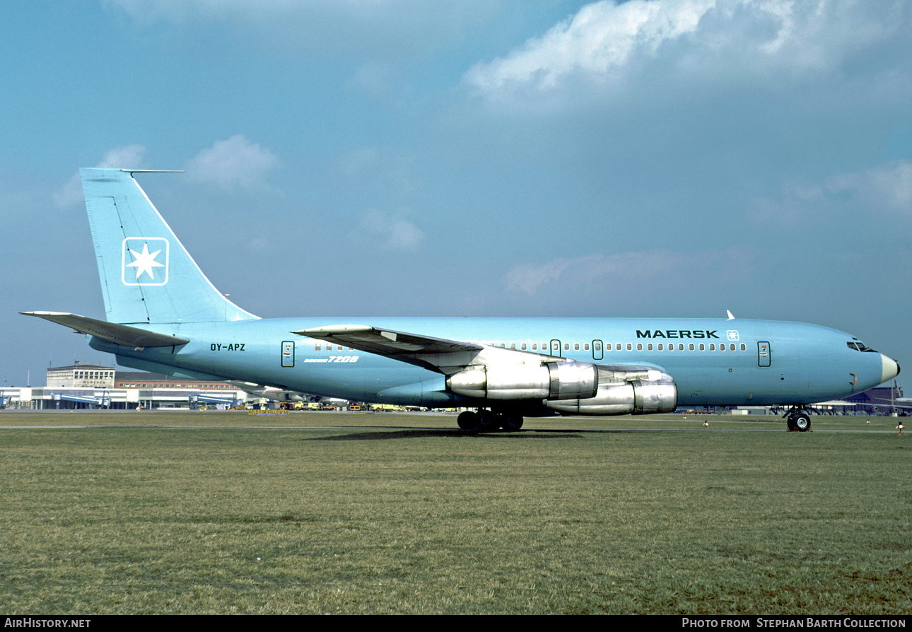Aircraft Photo of OY-APZ | Boeing 720-051B | Maersk Air | AirHistory.net #388749