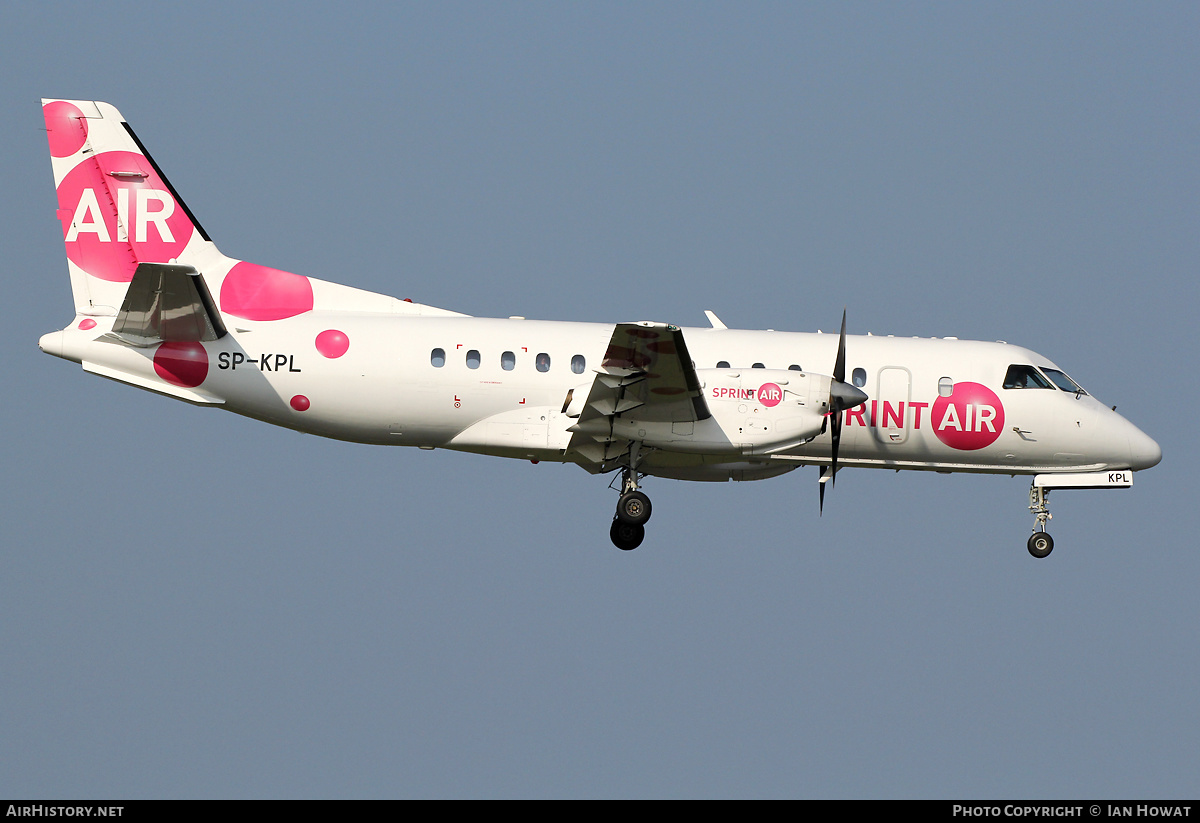 Aircraft Photo of SP-KPL | Saab 340A | Sprint Air | AirHistory.net #388753