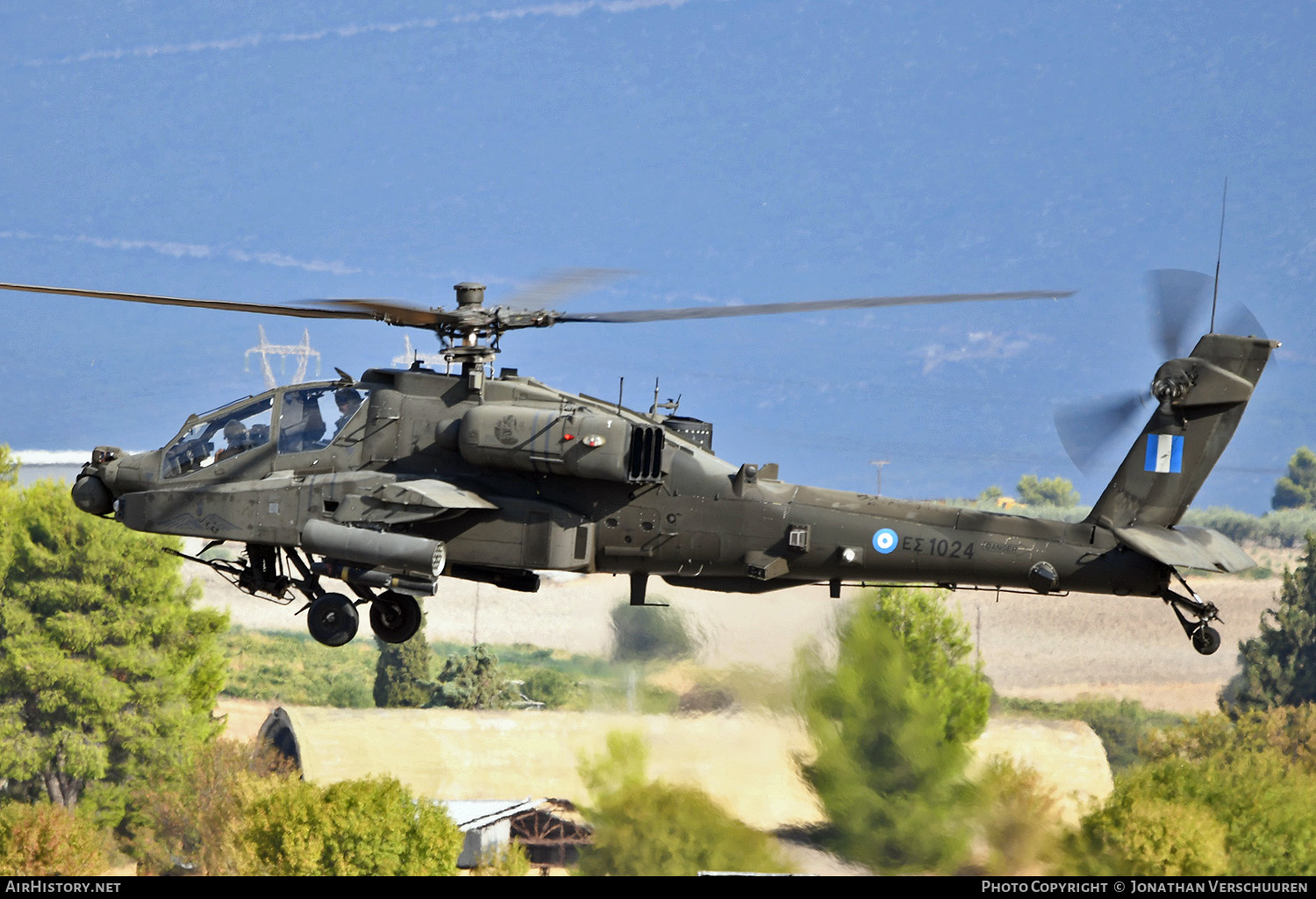 Aircraft Photo of ES1024 | Boeing AH-64DHA Apache Longbow | Greece - Army | AirHistory.net #388754