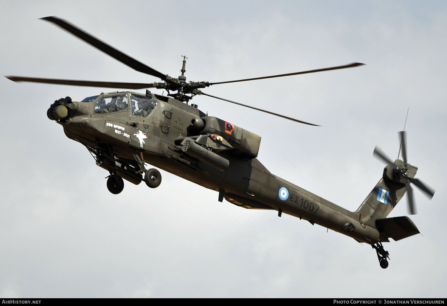 Aircraft Photo of ES1007 | McDonnell Douglas AH-64A+ Apache | Greece - Army | AirHistory.net #388766