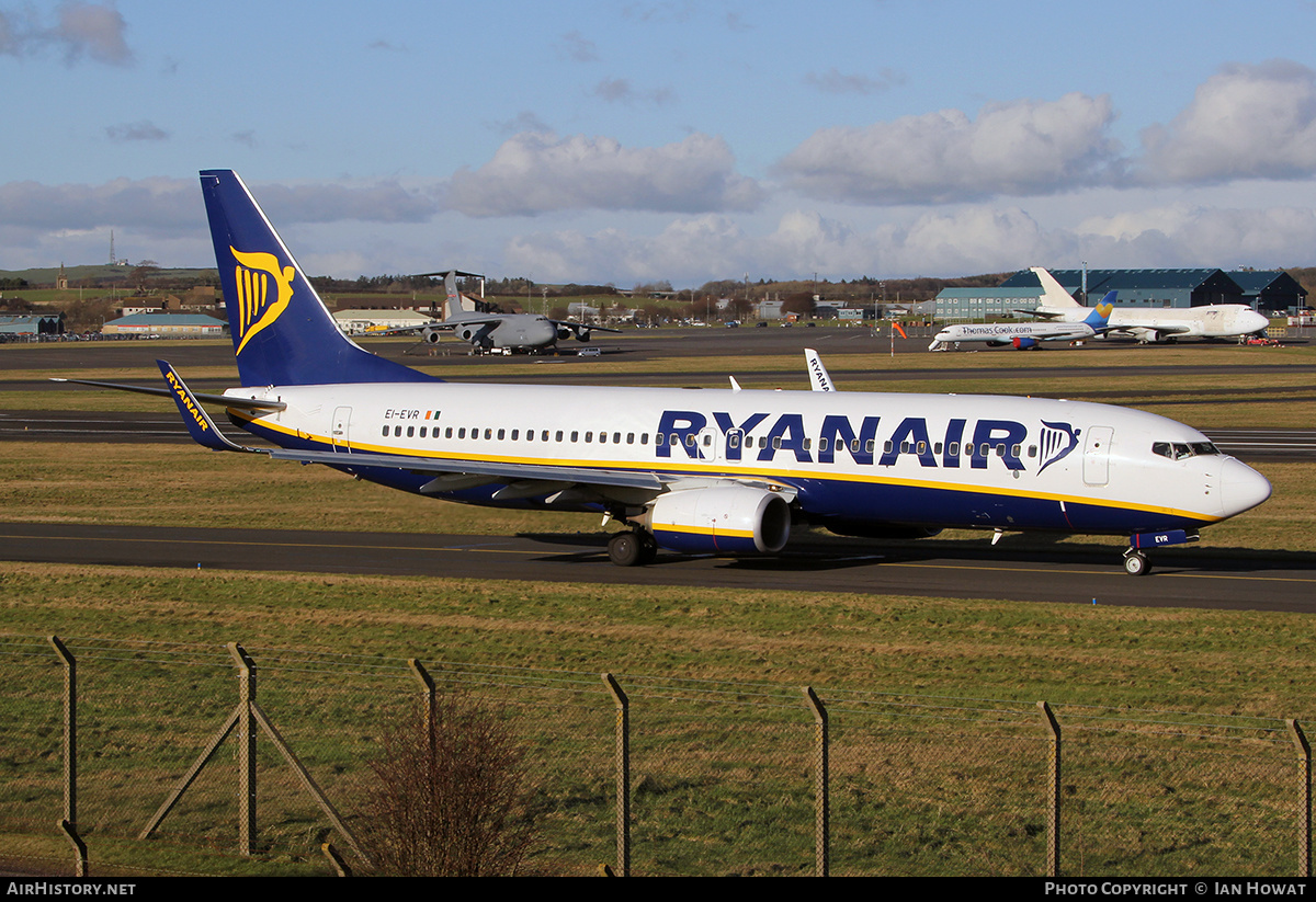 Aircraft Photo of EI-EVR | Boeing 737-8AS | Ryanair | AirHistory.net #388769