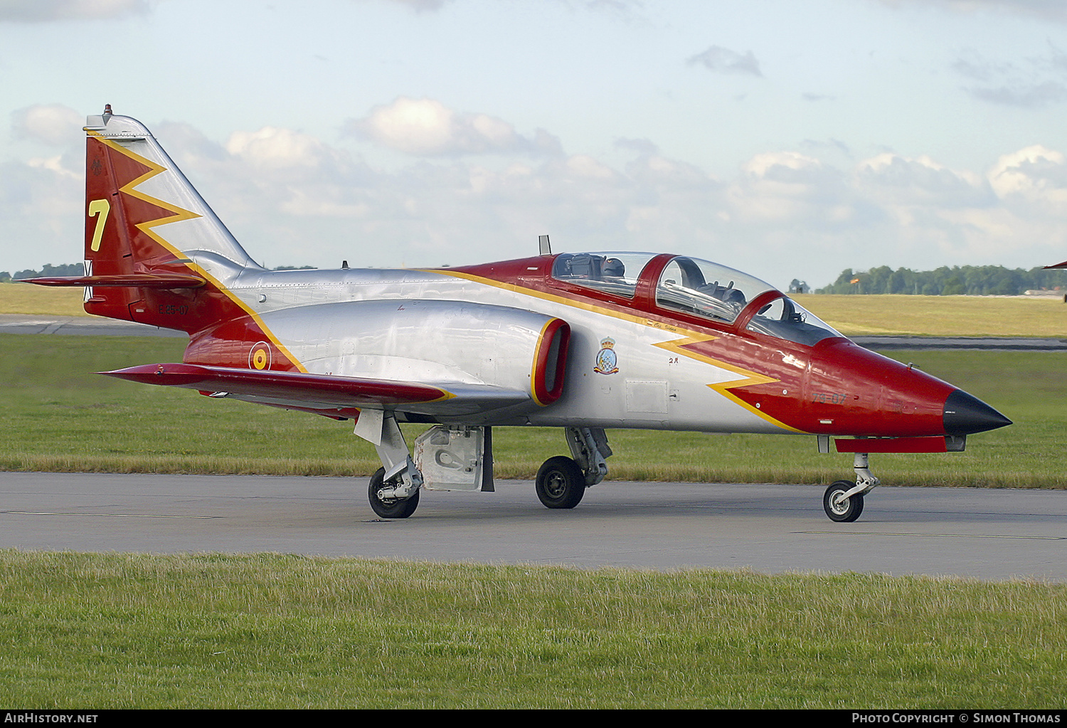 Aircraft Photo of E.25-07 | CASA C101EB Aviojet | Spain - Air Force | AirHistory.net #388774