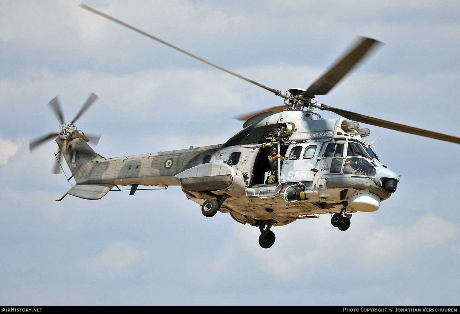 Aircraft Photo of 2780 | Aerospatiale AS-332C1 Super Puma | Greece - Air Force | AirHistory.net #388798
