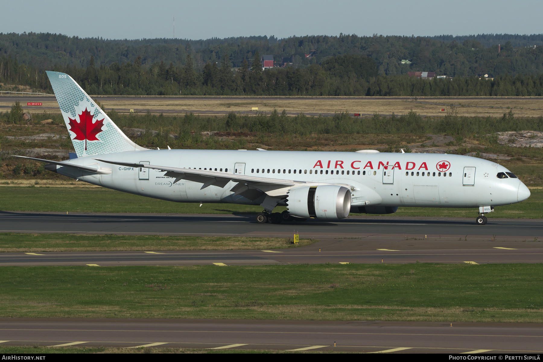 Aircraft Photo of C-GHPX | Boeing 787-8 Dreamliner | Air Canada | AirHistory.net #388804