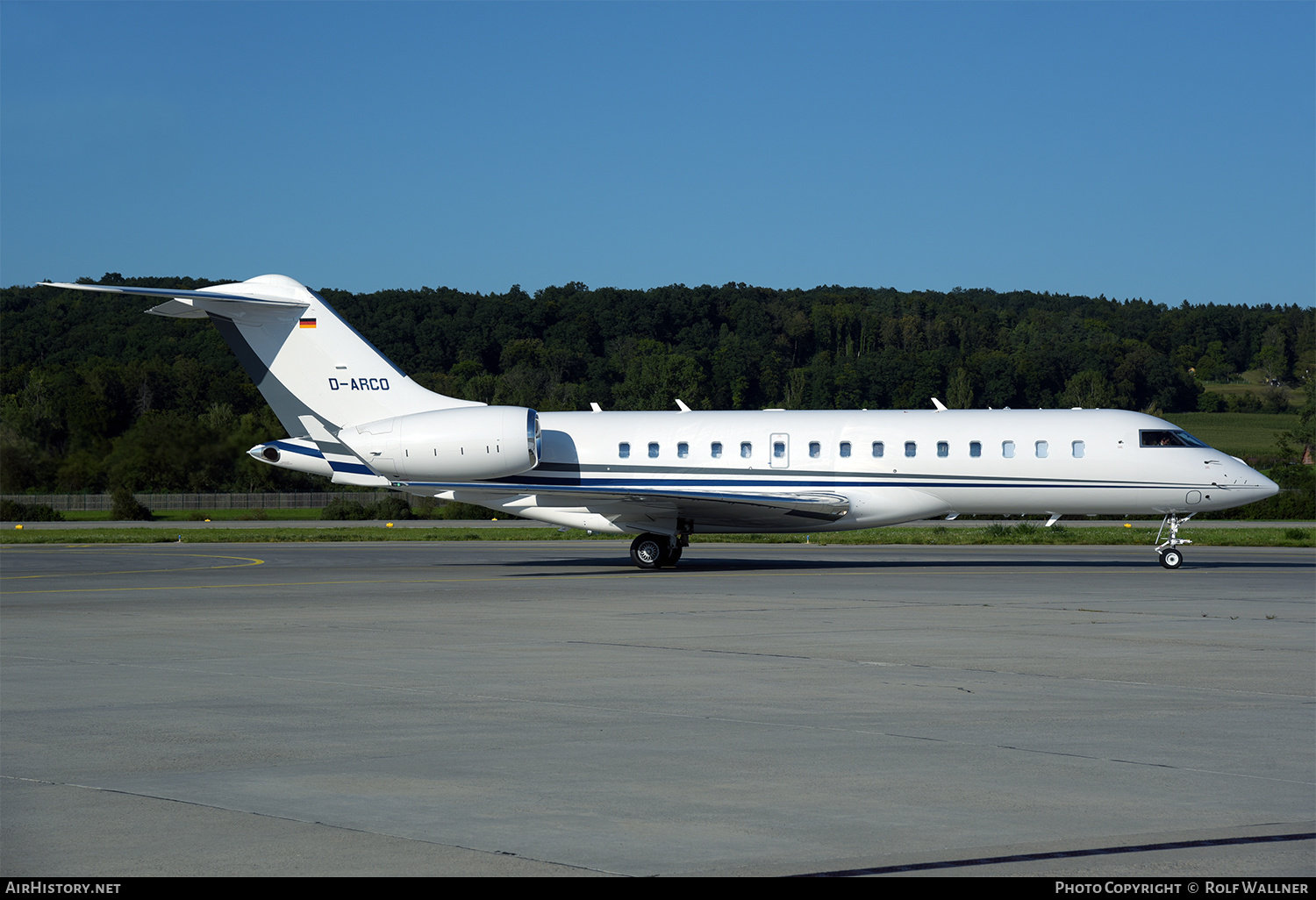 Aircraft Photo of D-ARCO | Bombardier Global 6000 (BD-700-1A10) | AirHistory.net #388808