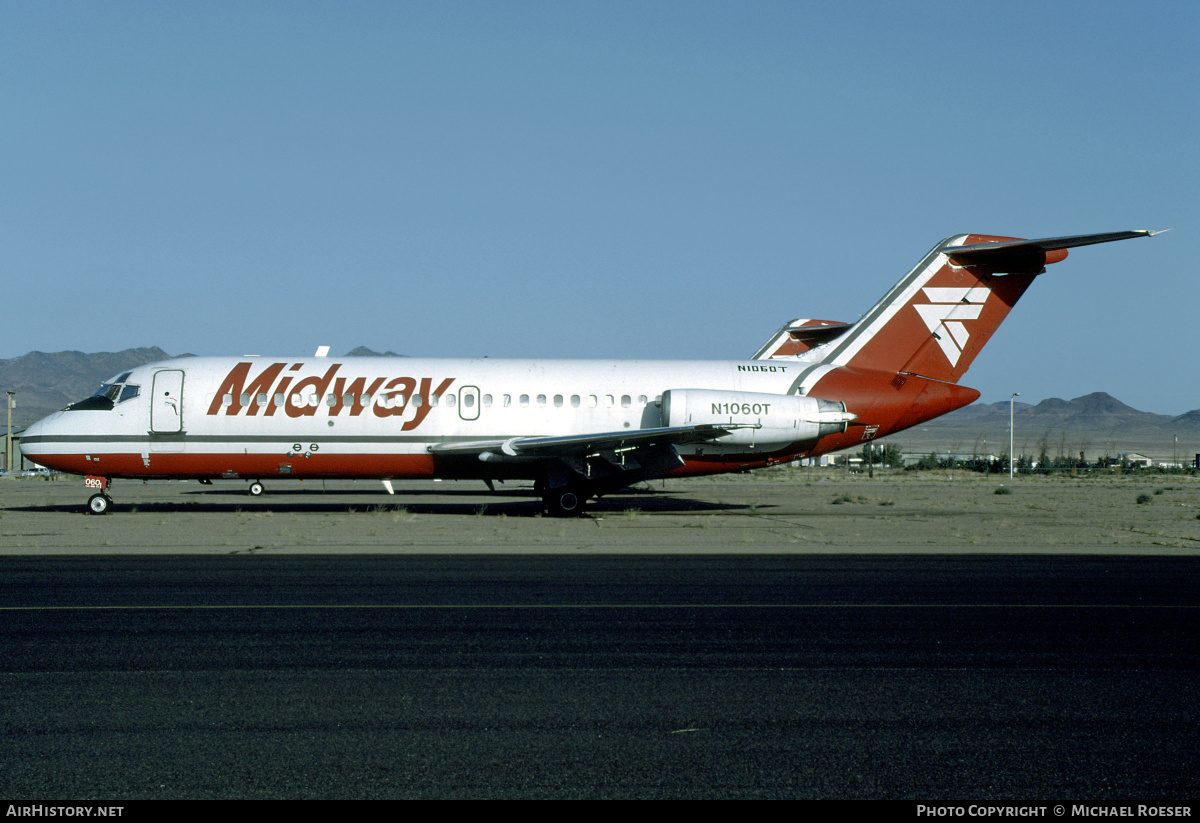 Aircraft Photo of N1060T | Douglas DC-9-15 | Midway Airlines | AirHistory.net #388838