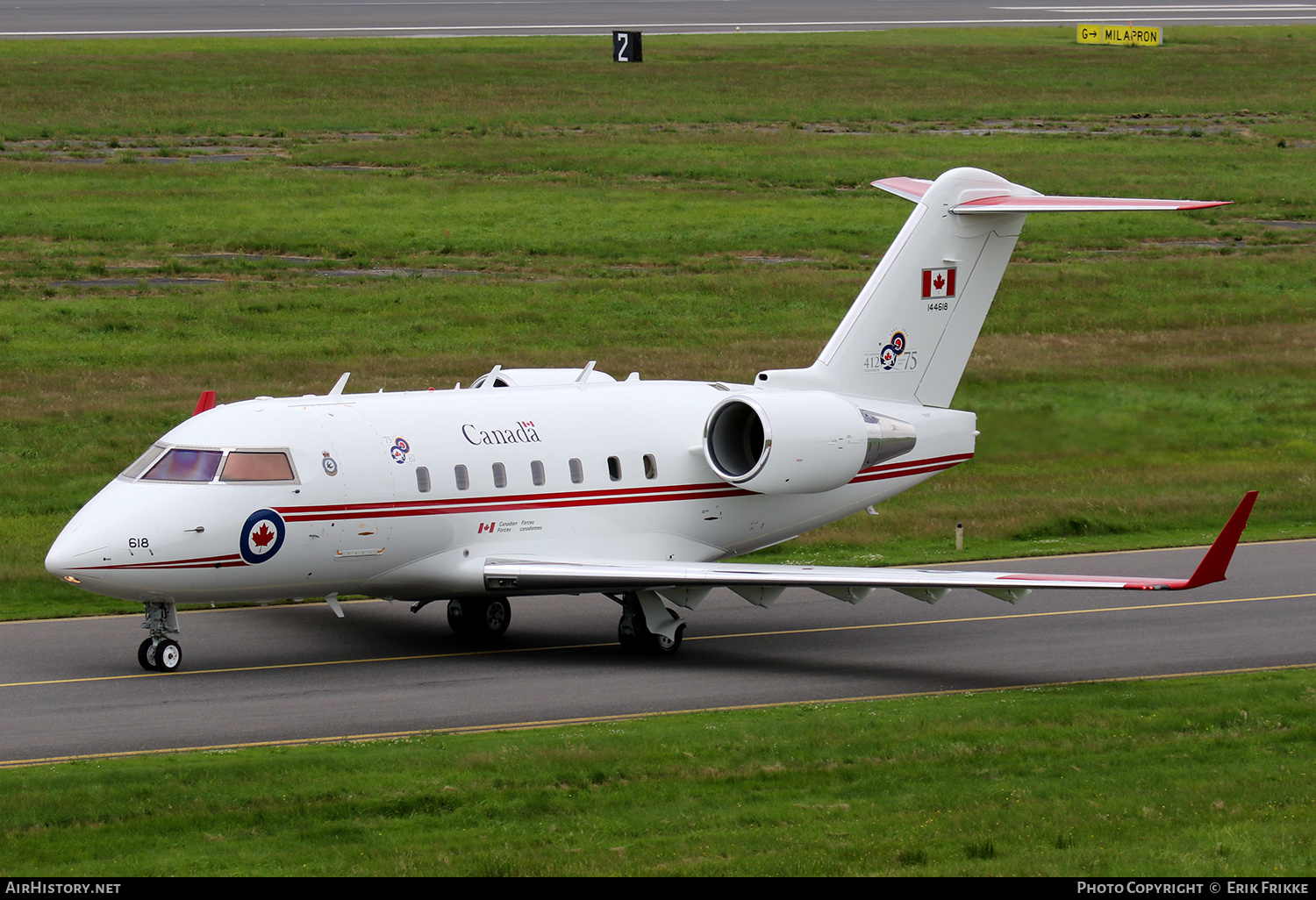 Aircraft Photo of 144618 | Bombardier CC-144C Challenger (604/CL-600-2B16) | Canada - Air Force | AirHistory.net #388853