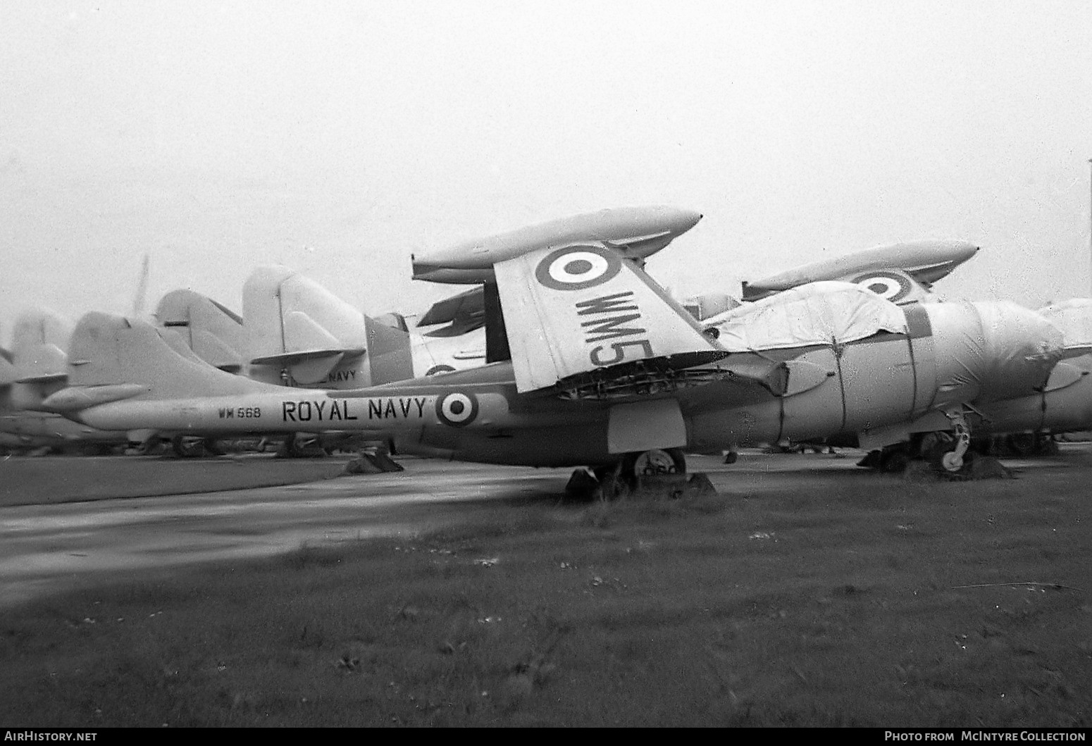 Aircraft Photo of WM568 | De Havilland D.H. 112 Sea Venom FAW21 | UK - Navy | AirHistory.net #388864