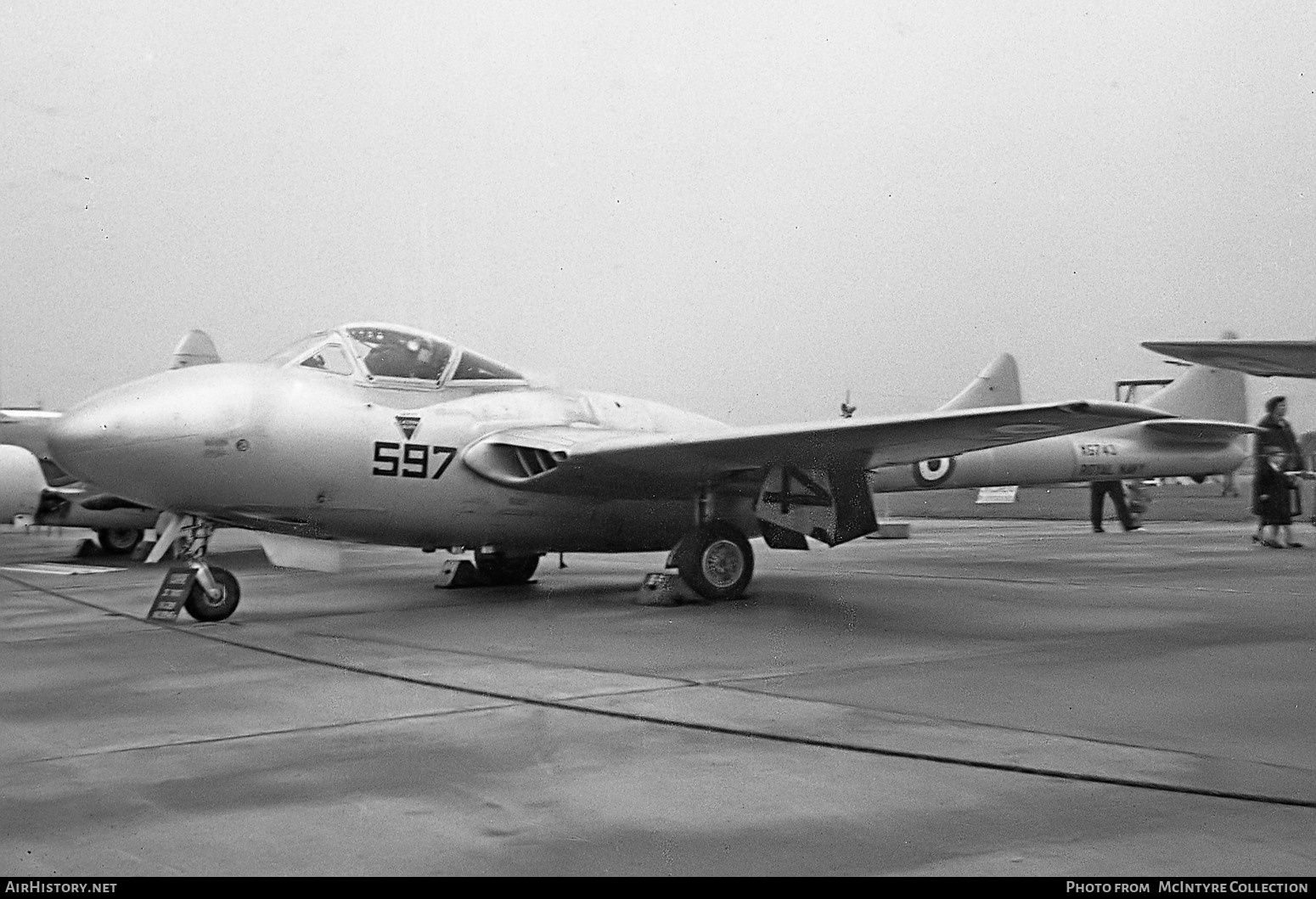 Aircraft Photo of XG743 | De Havilland D.H. 115 Sea Vampire T22 | UK - Navy | AirHistory.net #388866