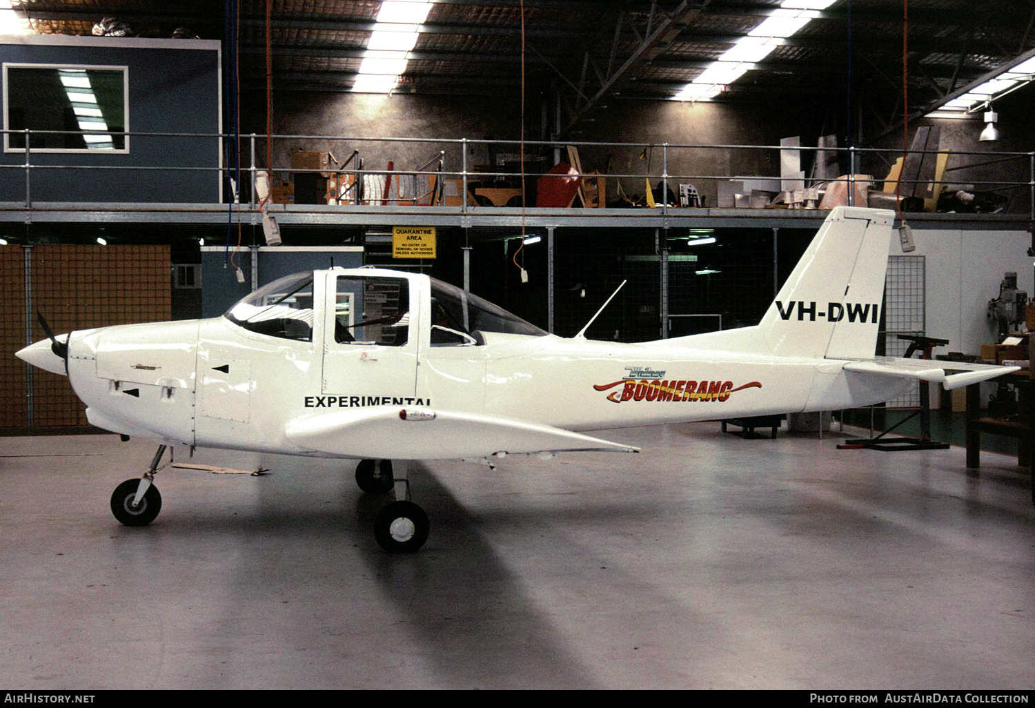 Aircraft Photo of VH-DWI | Dean-Wilson Whitney Boomerang DW-200 | AirHistory.net #388882
