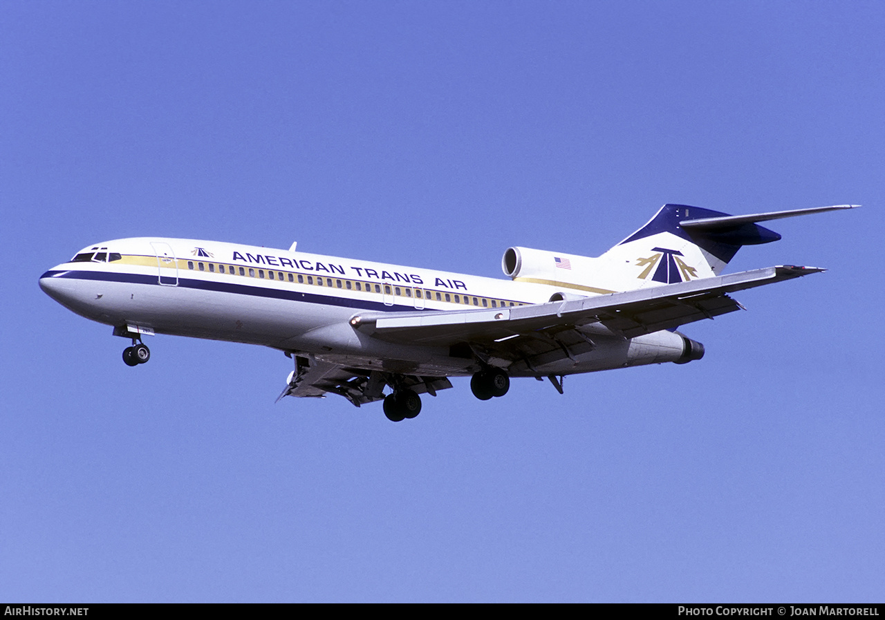 Aircraft Photo of N287AT | Boeing 727-51 | American Trans Air - ATA | AirHistory.net #388901