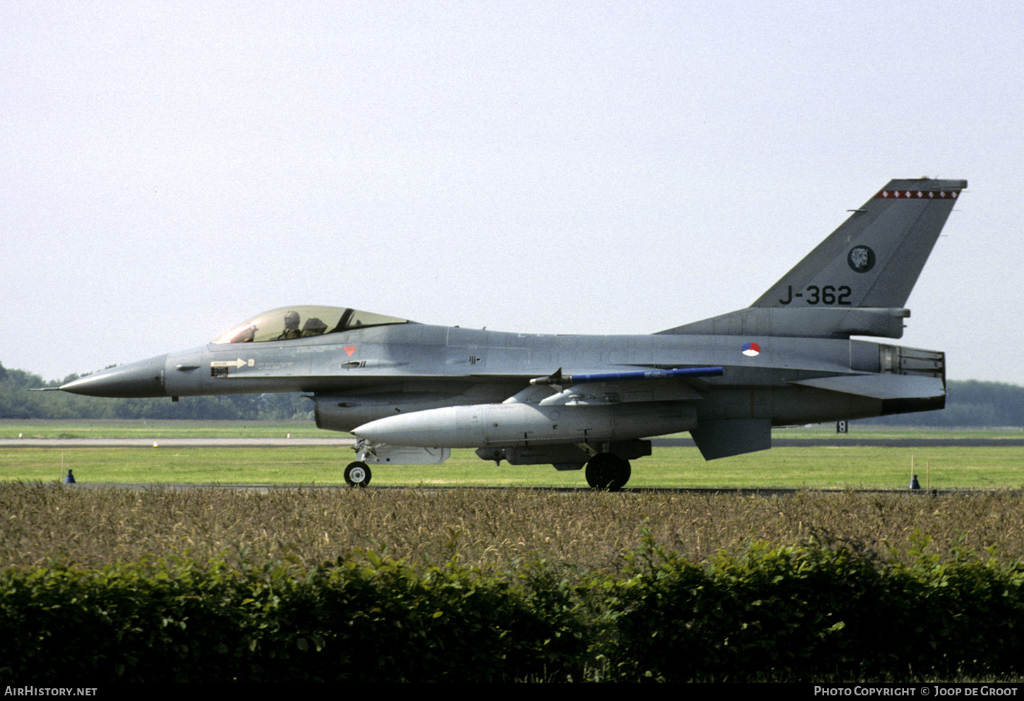 Aircraft Photo of J-362 | General Dynamics F-16A Fighting Falcon | Netherlands - Air Force | AirHistory.net #388905