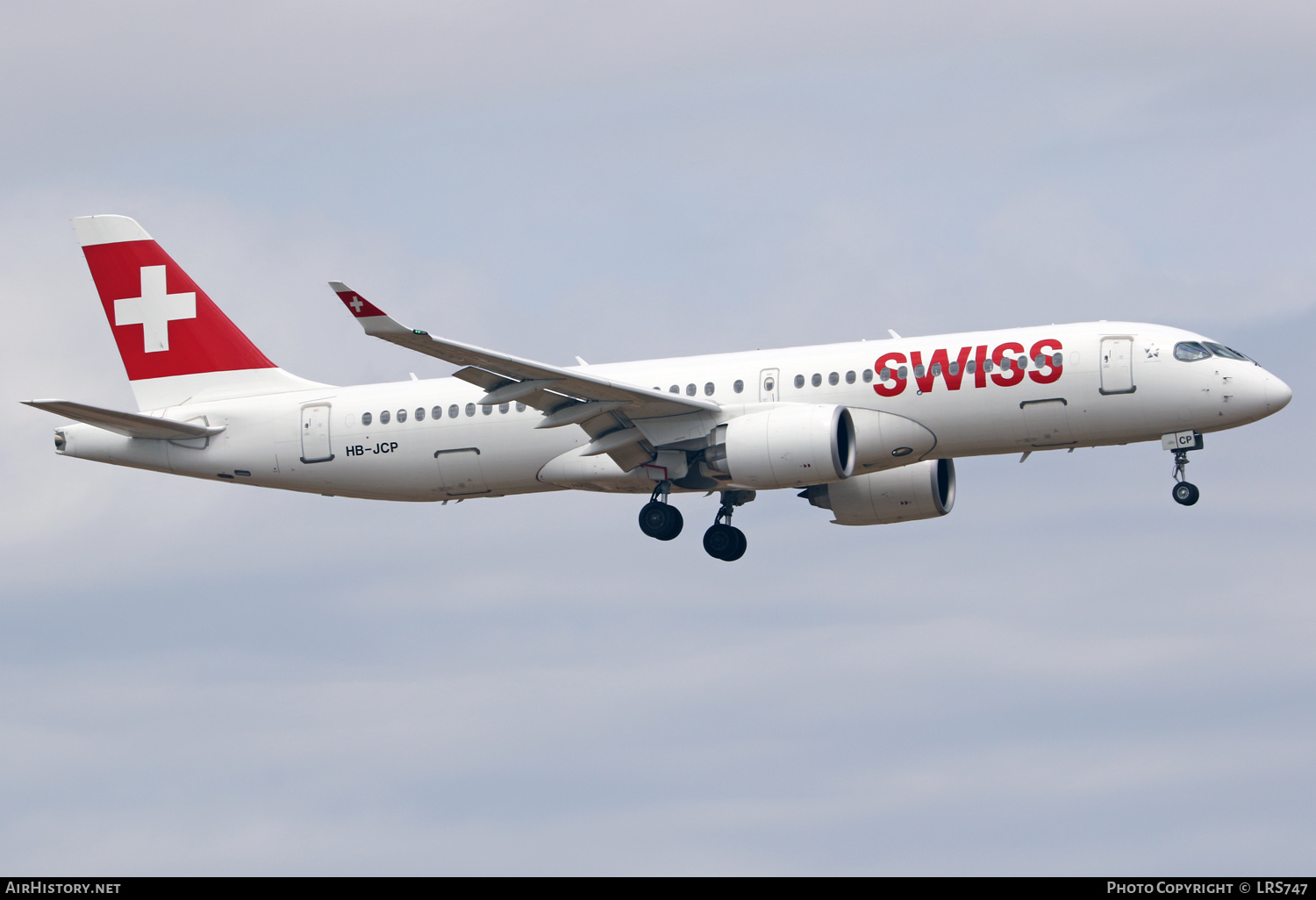 Aircraft Photo of HB-JCP | Airbus A220-371 (BD-500-1A11) | Swiss International Air Lines | AirHistory.net #388926