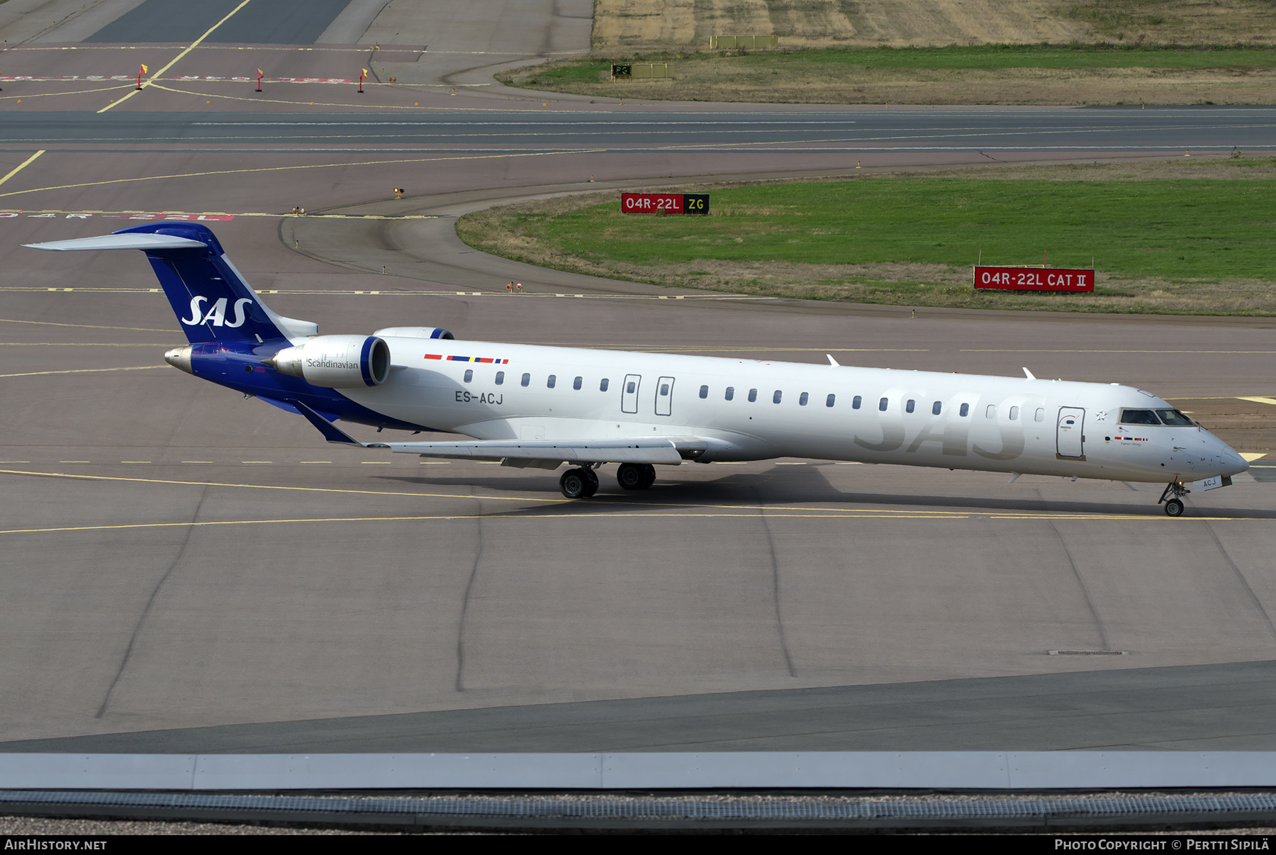 Aircraft Photo of ES-ACJ | Bombardier CRJ-900LR (CL-600-2D24) | Scandinavian Airlines - SAS | AirHistory.net #388934