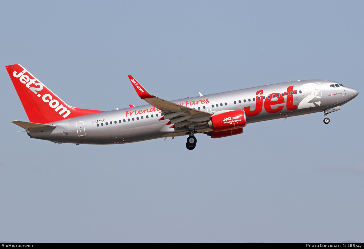 Aircraft Photo of G-JZHR | Boeing 737-800 | Jet2 | AirHistory.net #388938