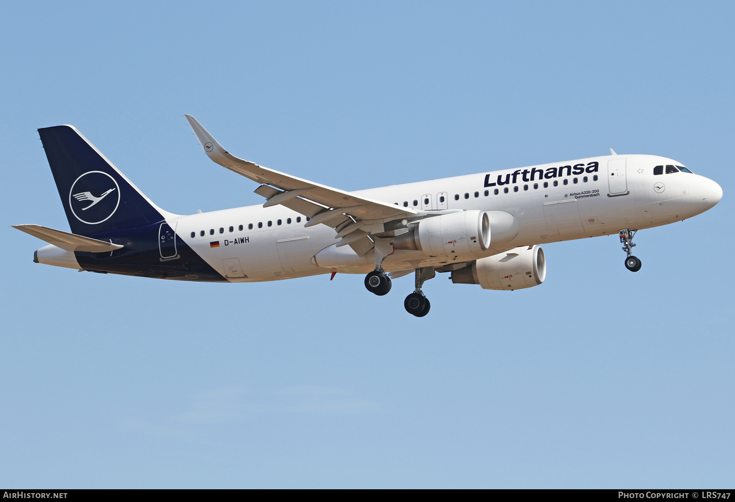 Aircraft Photo of D-AIWH | Airbus A320-214 | Lufthansa | AirHistory.net #388942