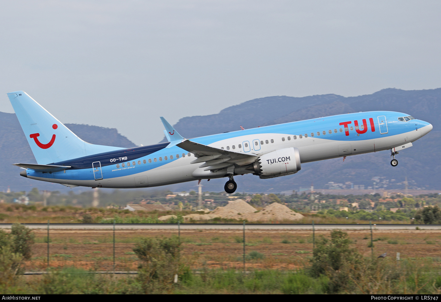 Aircraft Photo of OO-TMB | Boeing 737-8 Max 8 | TUI | AirHistory.net #388946