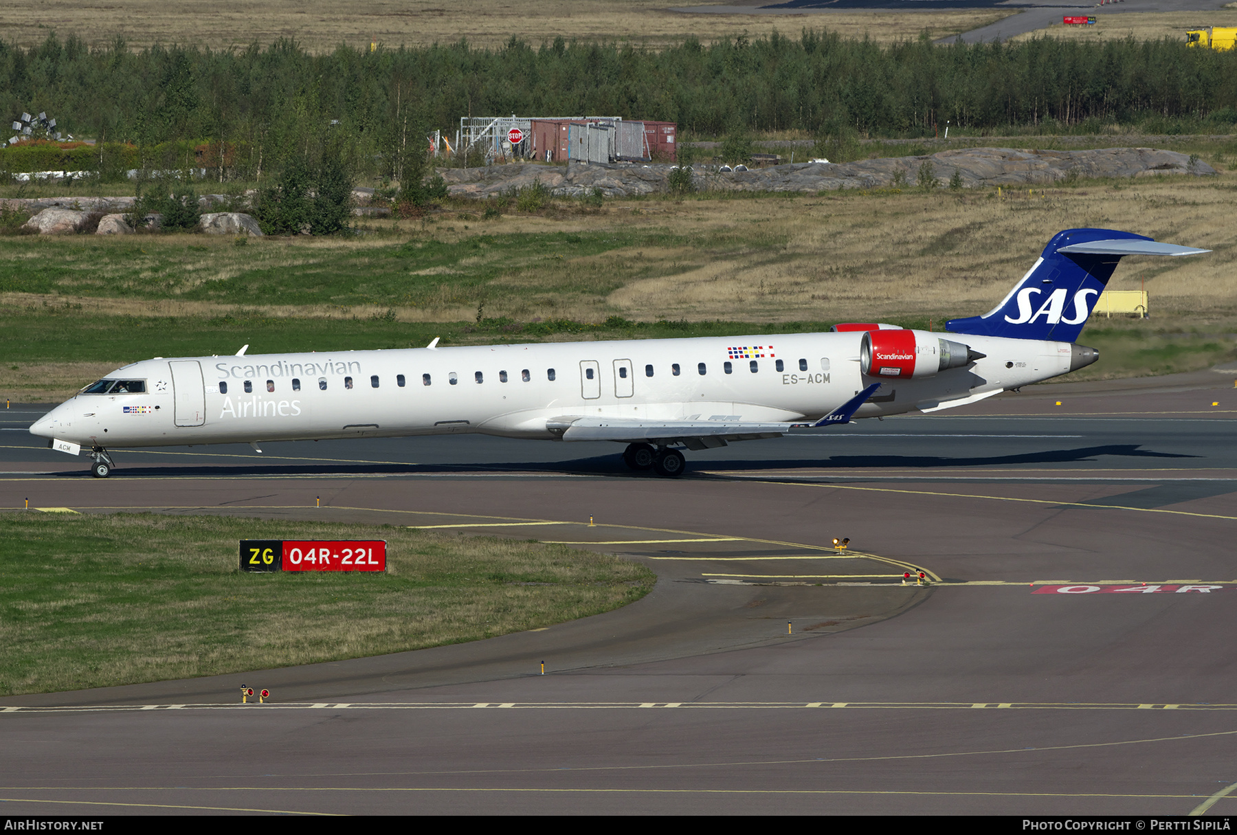 Aircraft Photo of ES-ACM | Bombardier CRJ-900LR (CL-600-2D24) | Scandinavian Airlines - SAS | AirHistory.net #388953