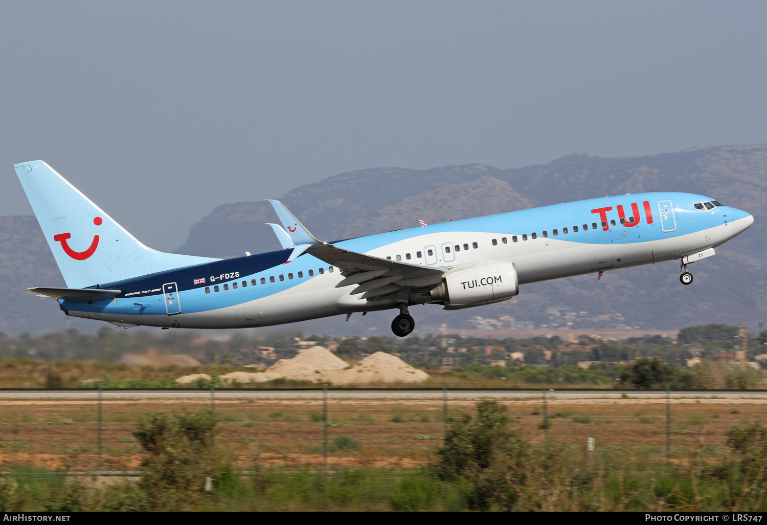 Aircraft Photo of G-FDZS | Boeing 737-8K5 | TUI | AirHistory.net #388959