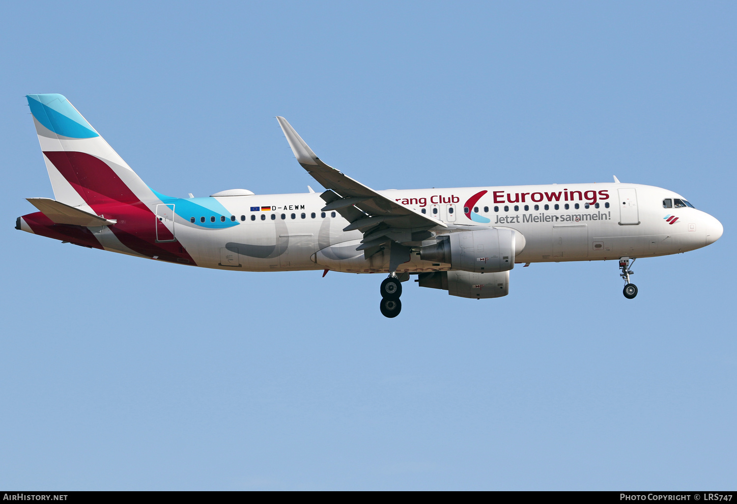 Aircraft Photo of D-AEWM | Airbus A320-214 | Eurowings | AirHistory.net #388967