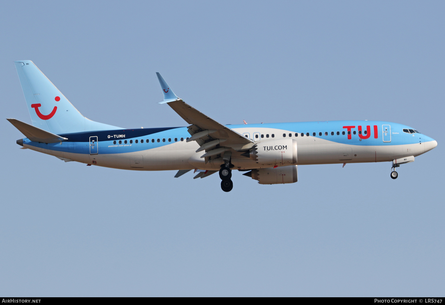 Aircraft Photo of G-TUMH | Boeing 737-8 Max 8 | TUI | AirHistory.net #388982