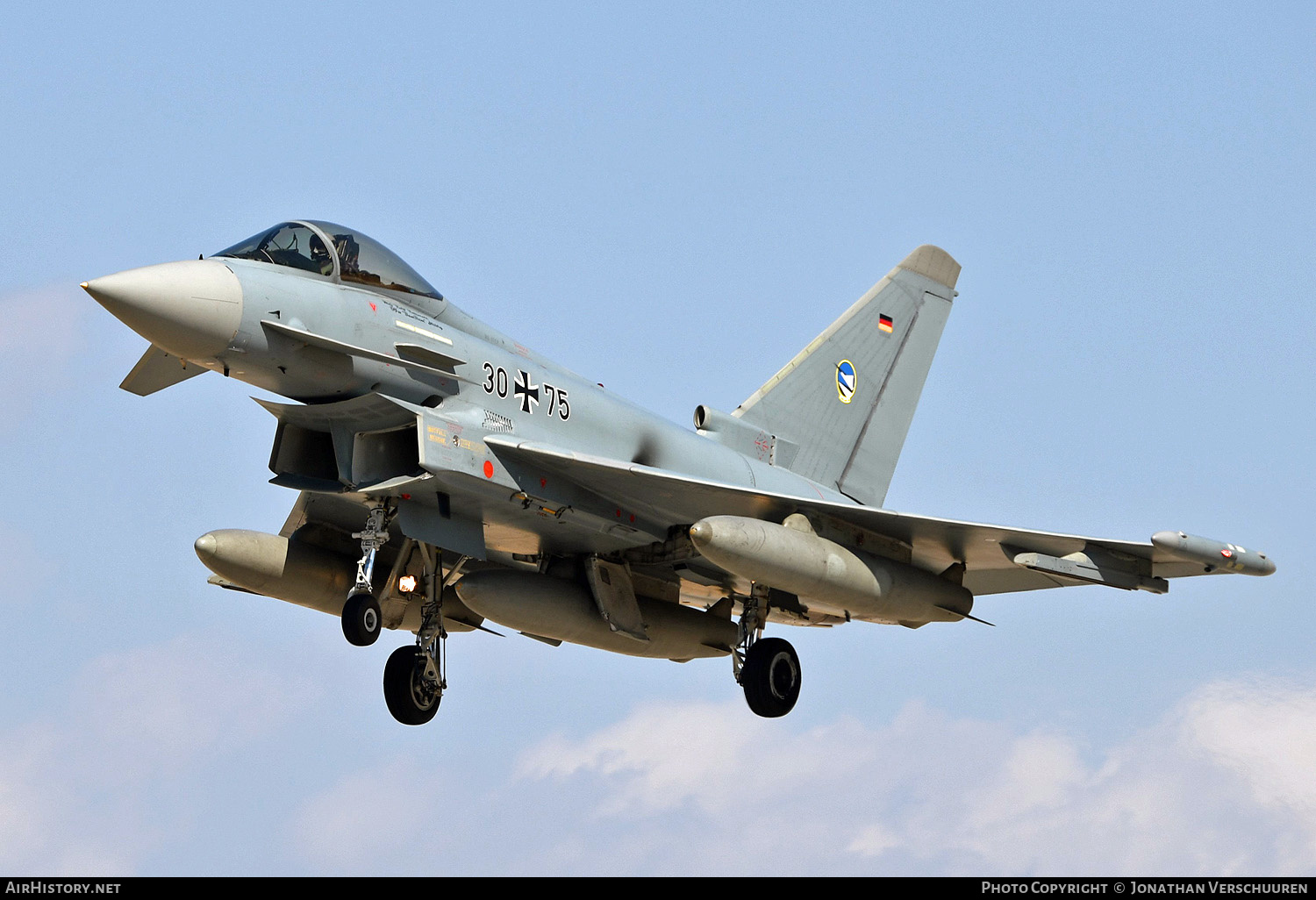 Aircraft Photo of 3075 | Eurofighter EF-2000 Typhoon S | Germany - Air Force | AirHistory.net #388994