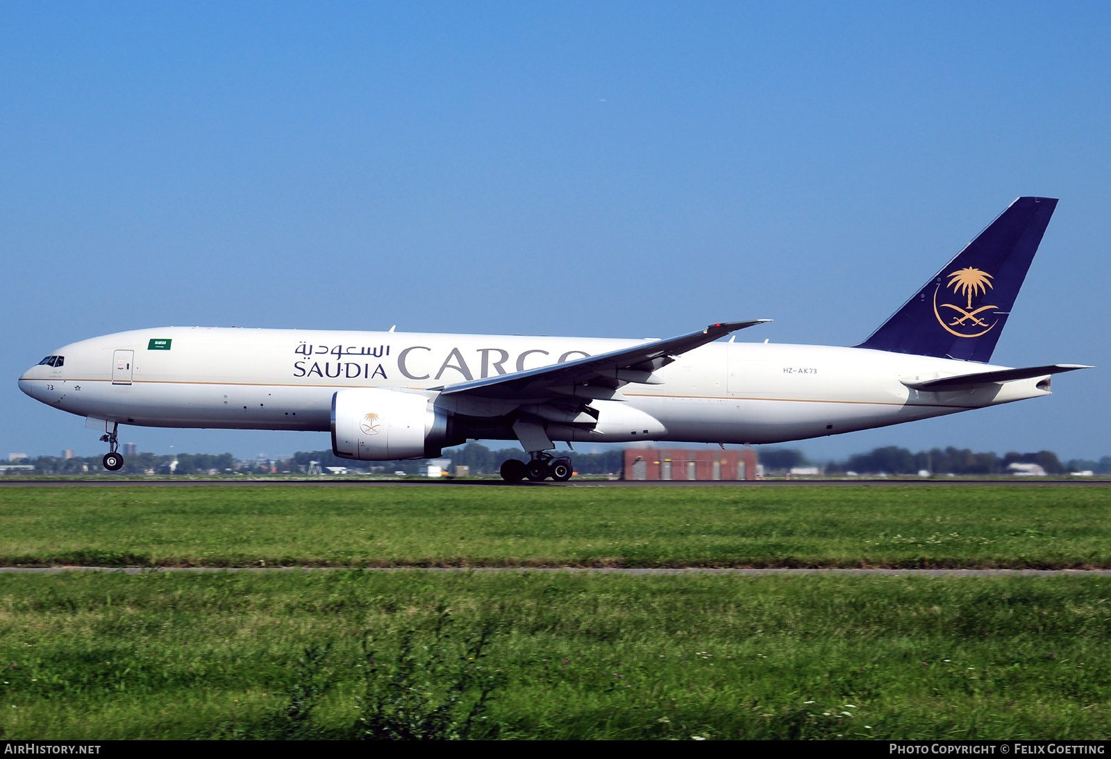 Aircraft Photo of HZ-AK73 | Boeing 777-FFG | Saudia - Saudi Arabian Airlines Cargo | AirHistory.net #388995