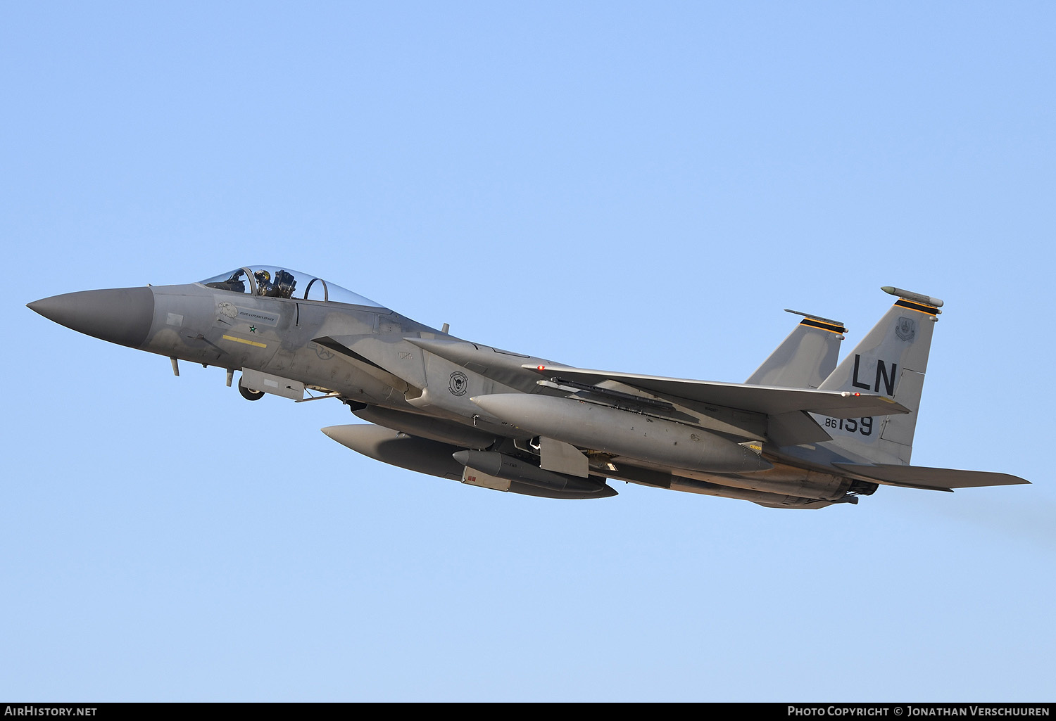 Aircraft Photo of 86-0159 / AF86-159 | McDonnell Douglas F-15C Eagle | USA - Air Force | AirHistory.net #389014