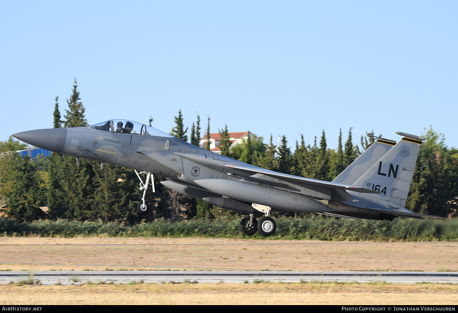 Aircraft Photo of 86-0164 / AF86-164 | McDonnell Douglas F-15C Eagle | USA - Air Force | AirHistory.net #389015