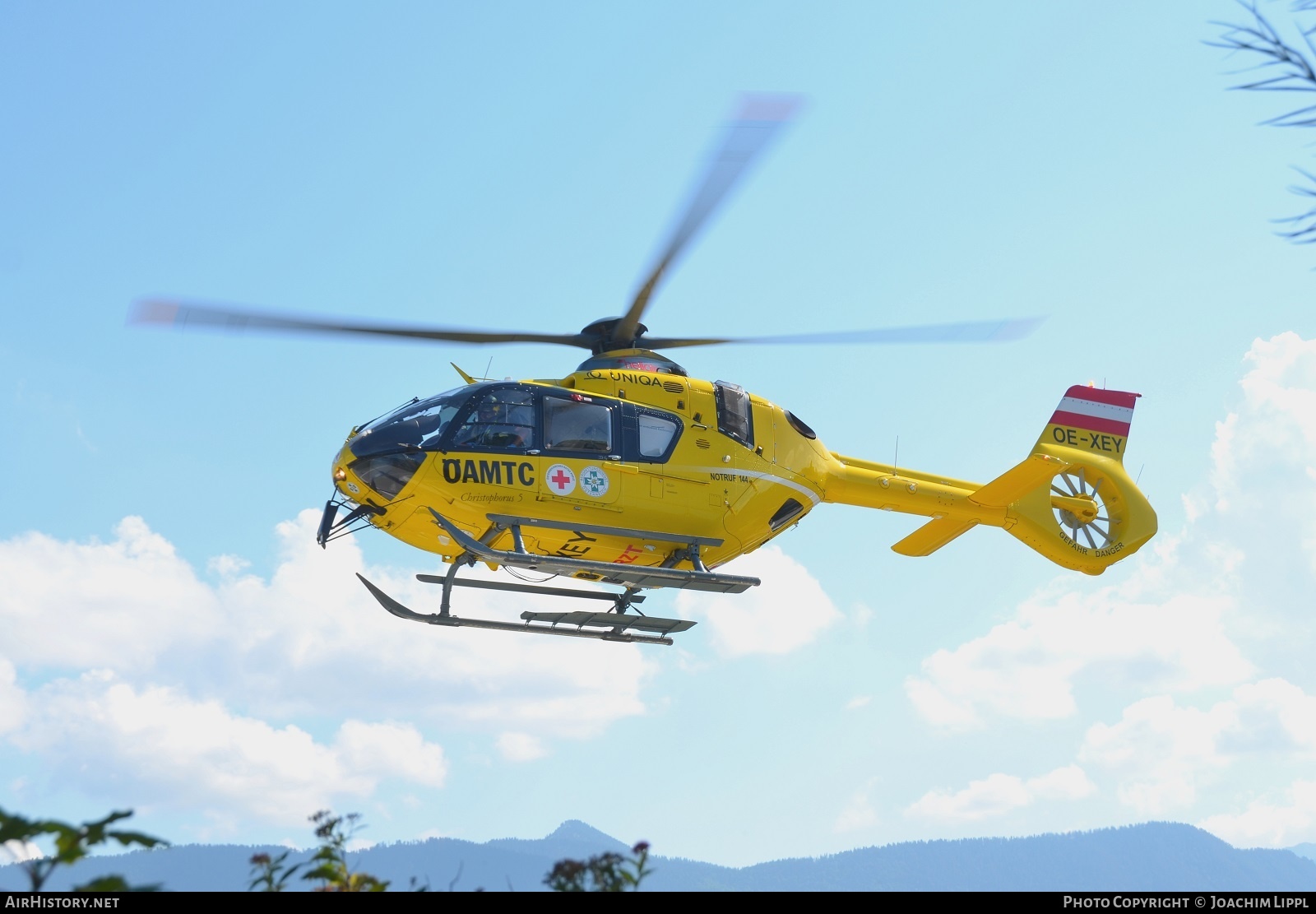 Aircraft Photo of OE-XEY | Eurocopter EC-135T-3 | ÖAMTC | AirHistory.net #389025