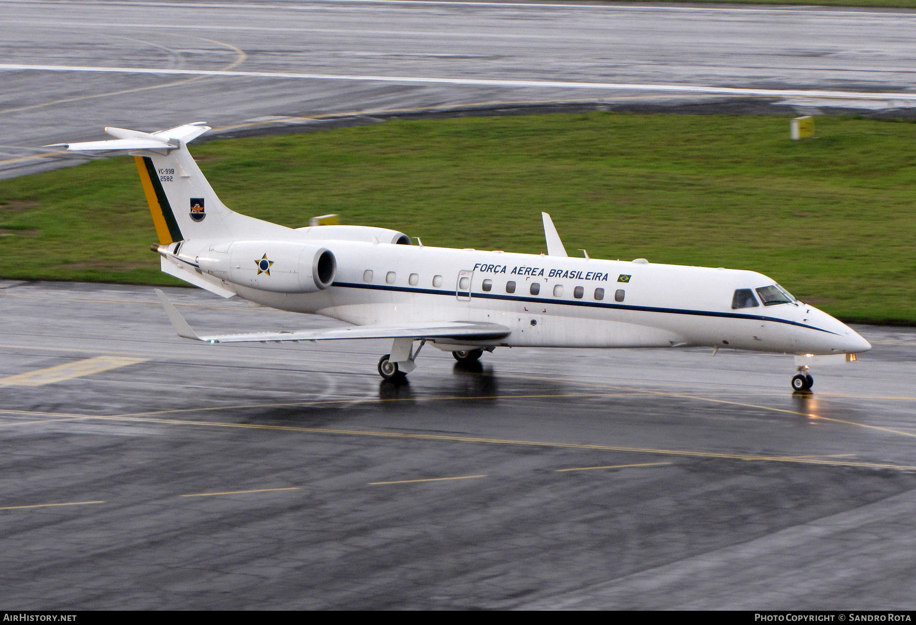 Aircraft Photo of 2582 / FAB-2582 | Embraer VC-99B (EMB-135BJ) | Brazil - Air Force | AirHistory.net #389053