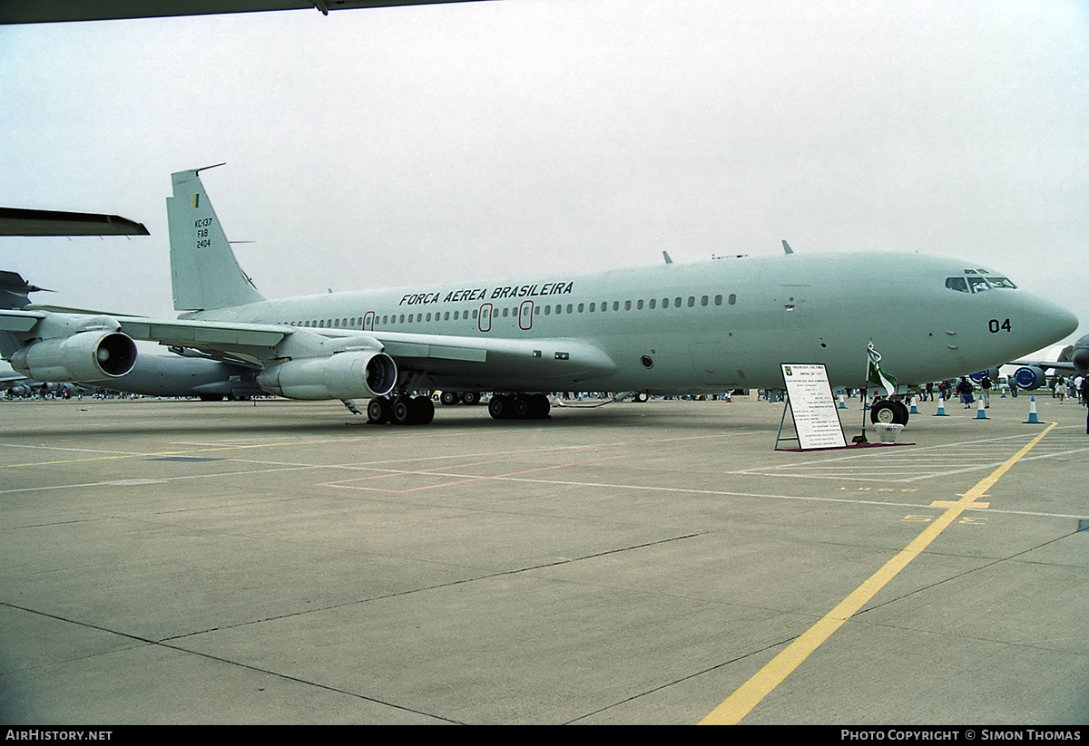 Aircraft Photo of 2404 | Boeing KC-137 (707-300C) | Brazil - Air Force | AirHistory.net #389065