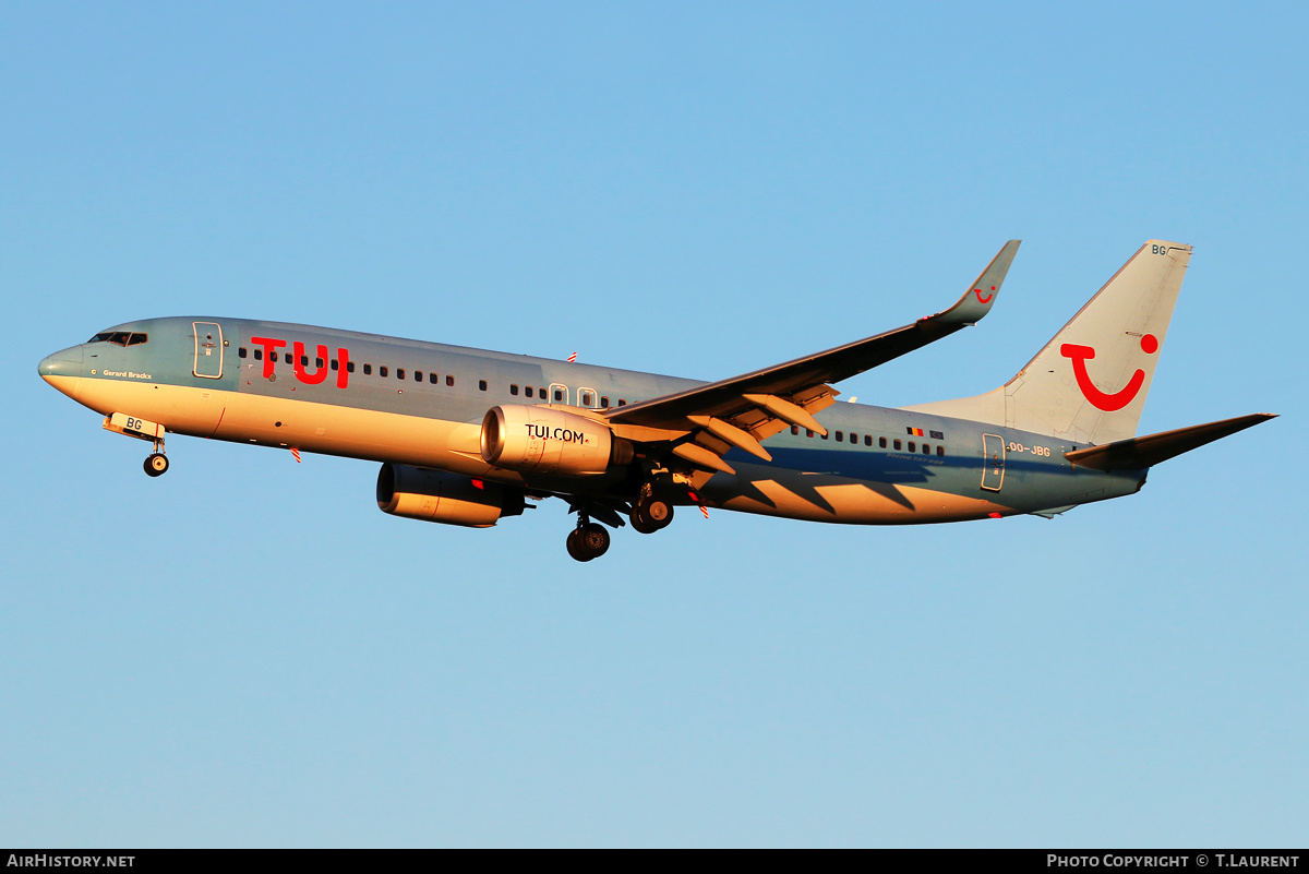 Aircraft Photo of OO-JBG | Boeing 737-8K5 | TUI | AirHistory.net #389071
