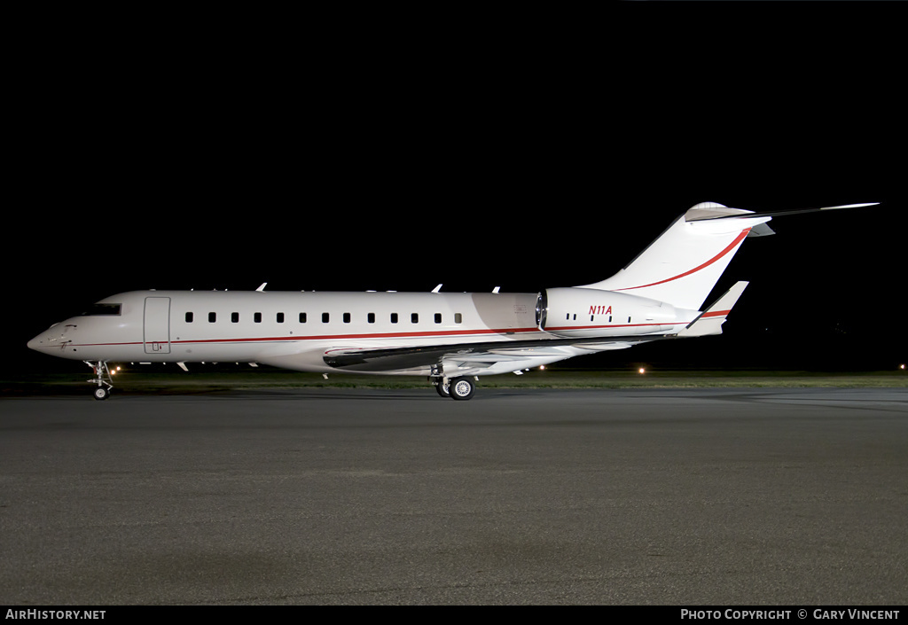 Aircraft Photo of N11A | Bombardier Global Express (BD-700-1A10) | AirHistory.net #389083