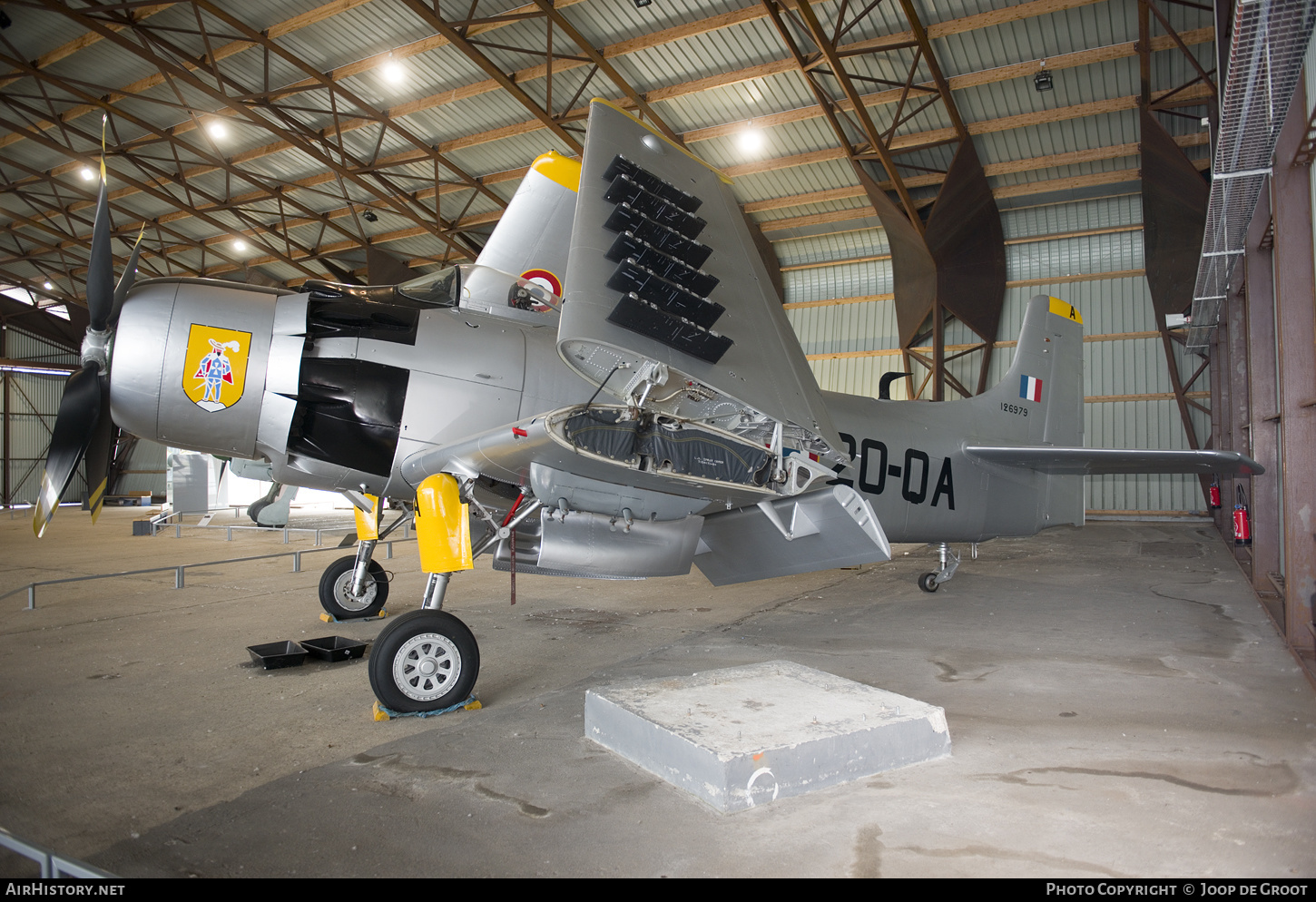 Aircraft Photo of 126979 | Douglas AD-4N Skyraider | France - Air Force | AirHistory.net #389084